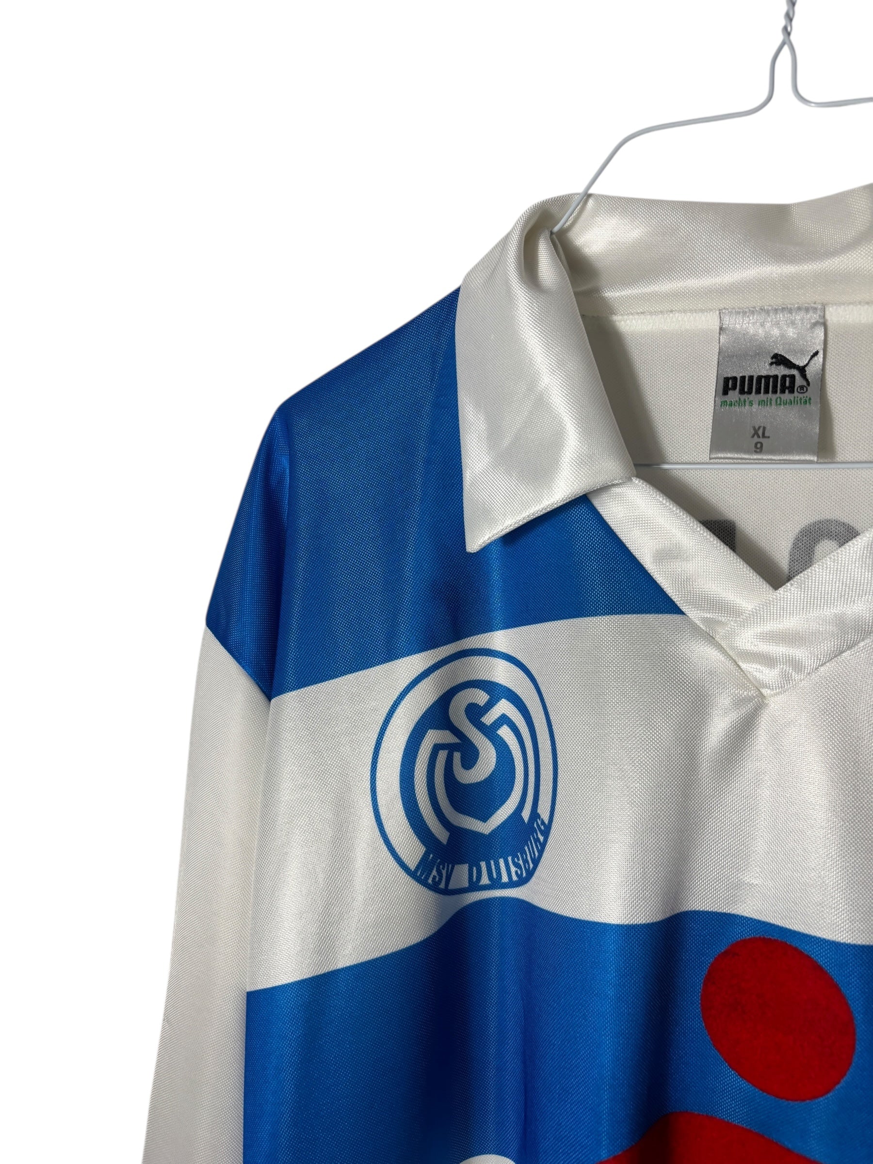 MSV Duisburg Heim Trikot 1987/88 - XL