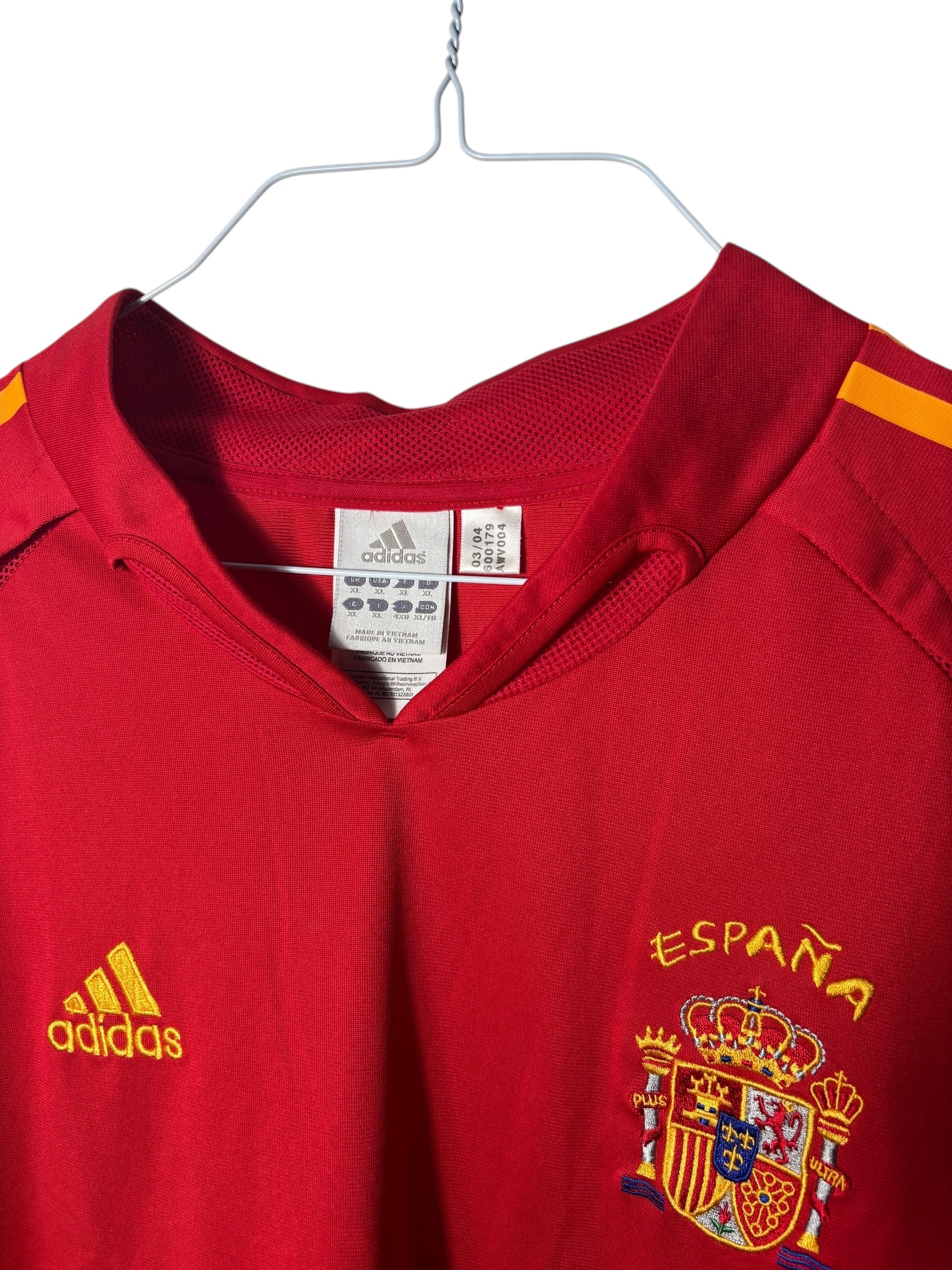 Spanien Heim Trikot 2004 - XL