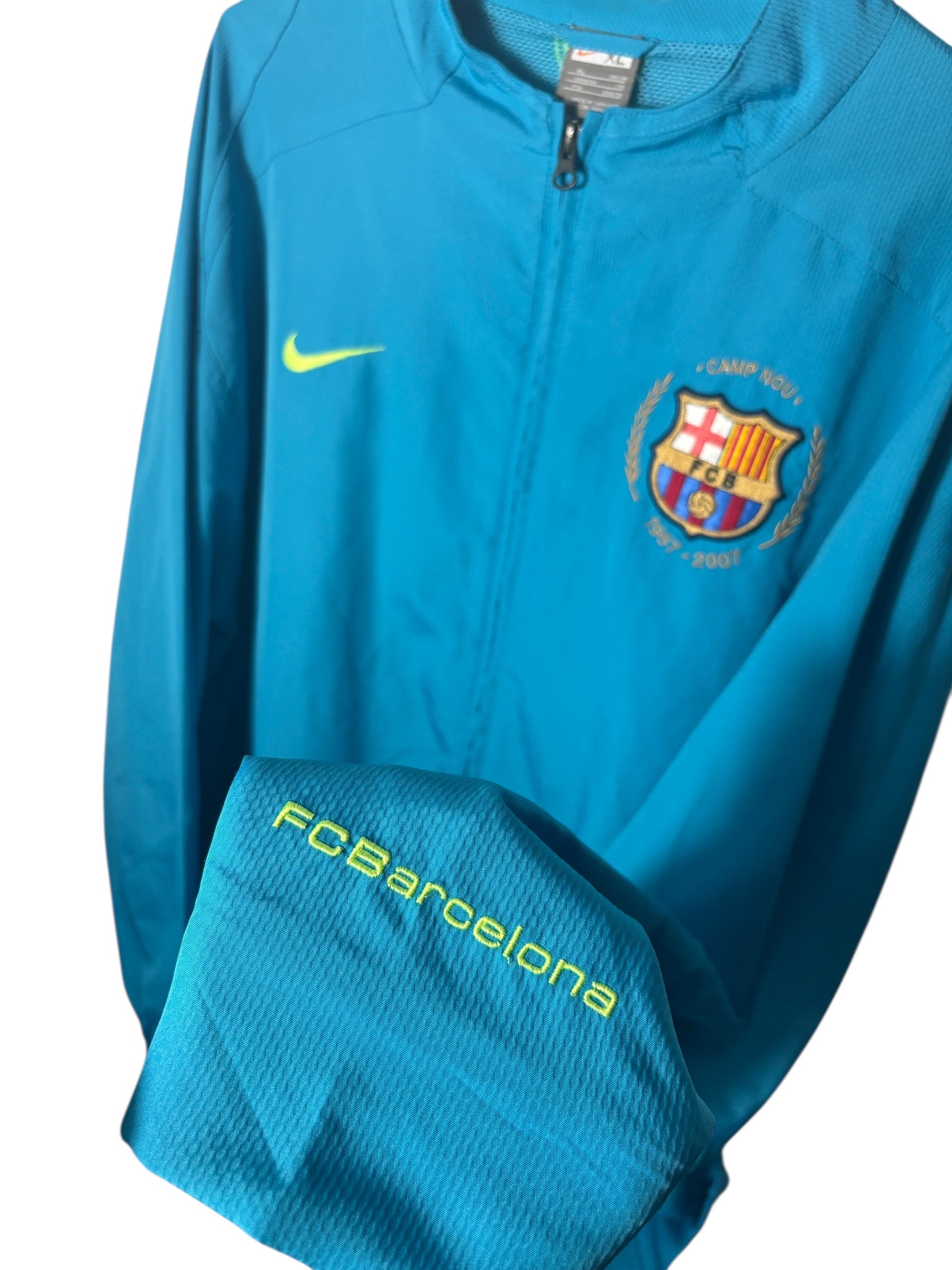 FC Barcelona Trainingsjacke 2007/08 - XL