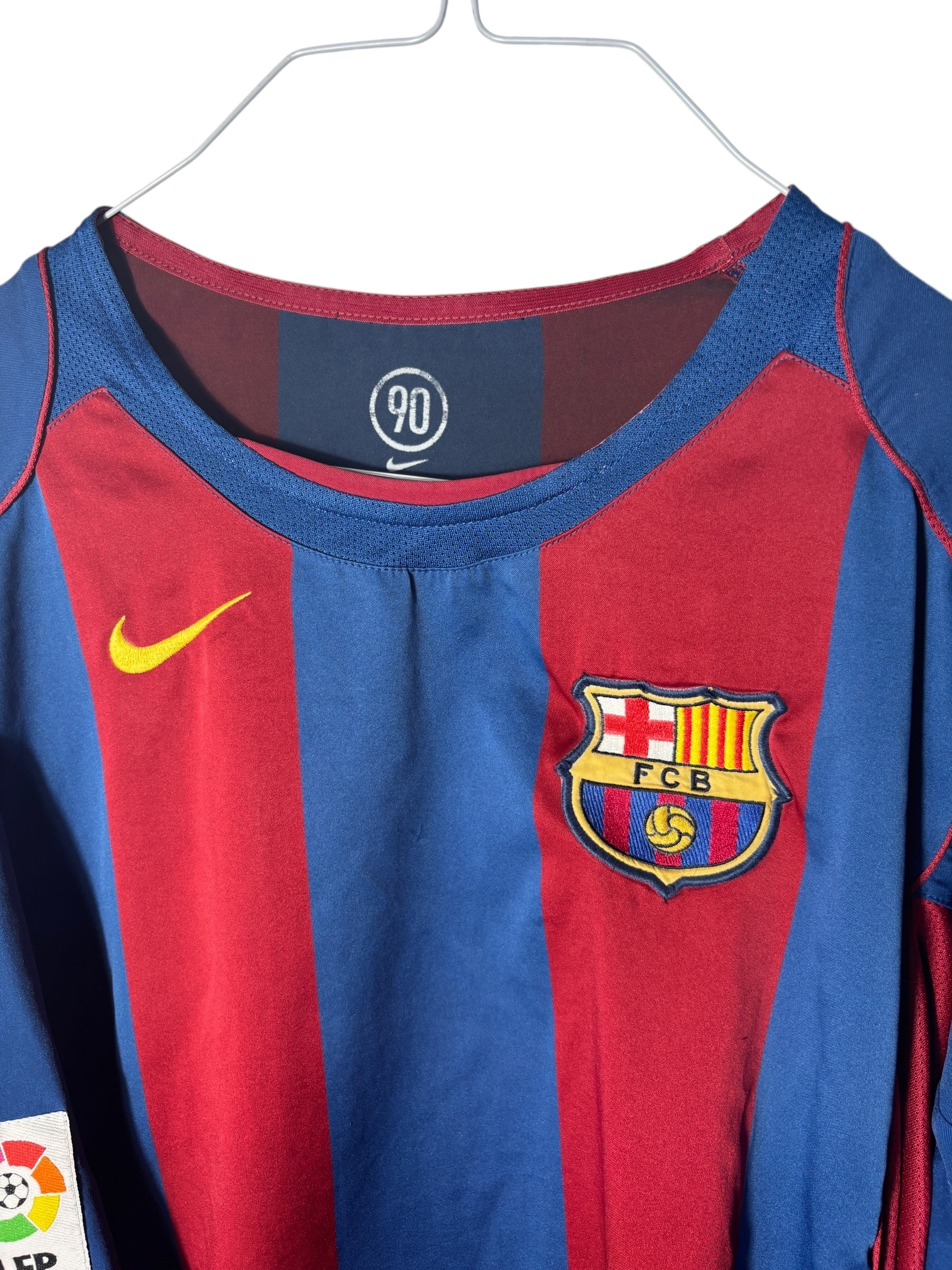 FC Barcelona Heim Trikot 2004/05 “Ronaldinho” - XL