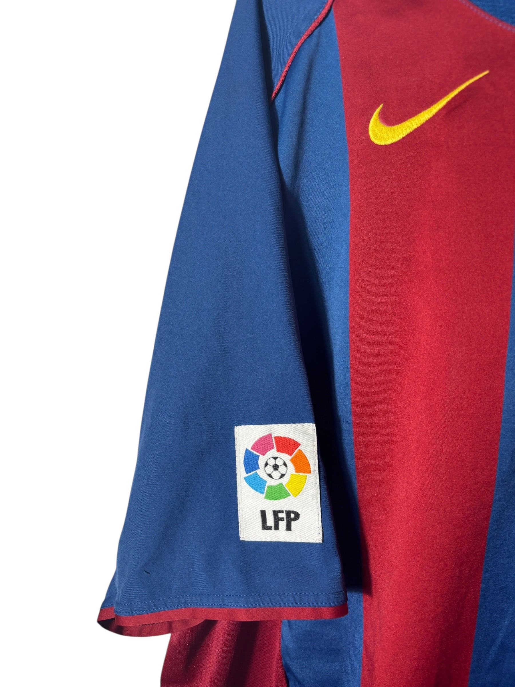 FC Barcelona Heim Trikot 2004/05 “Ronaldinho” - XL