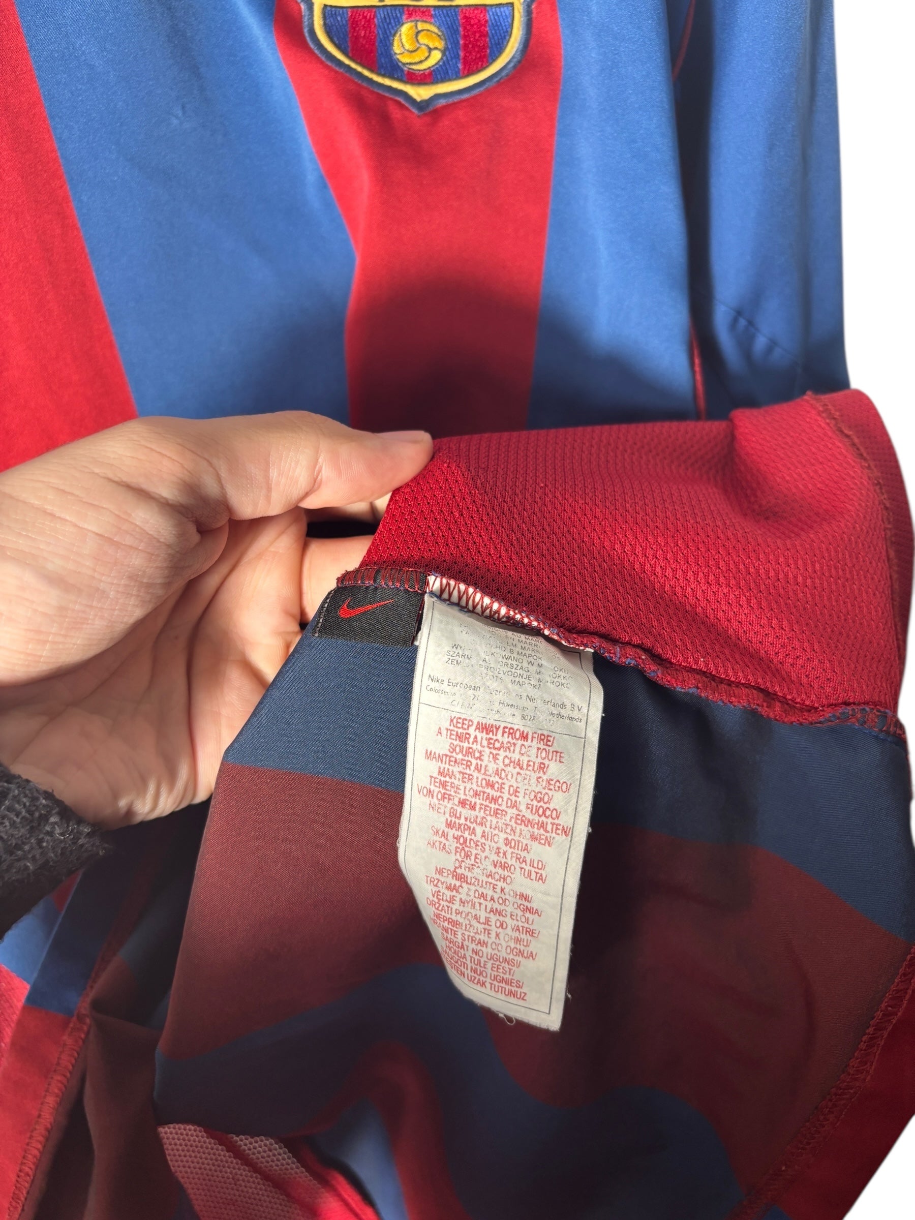 FC Barcelona Heim Trikot 2004/05 “Ronaldinho” - XL