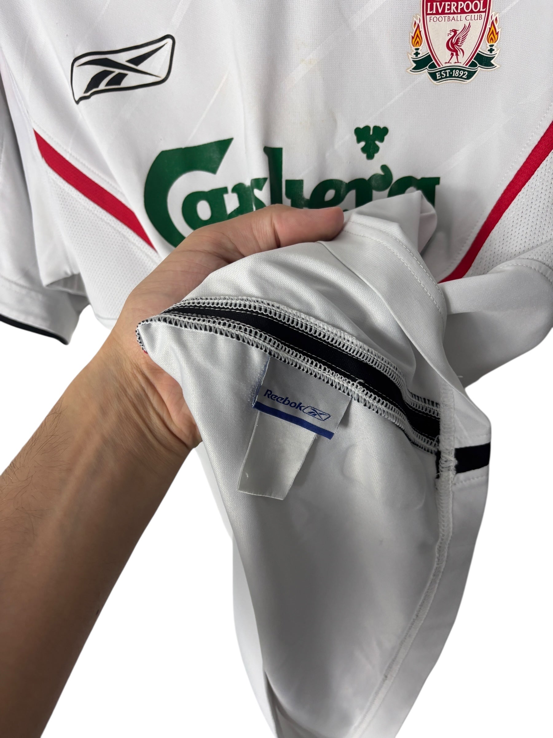 FC Liverpool Auswärtstrikot 2005/06 “Gerrard” - S/M