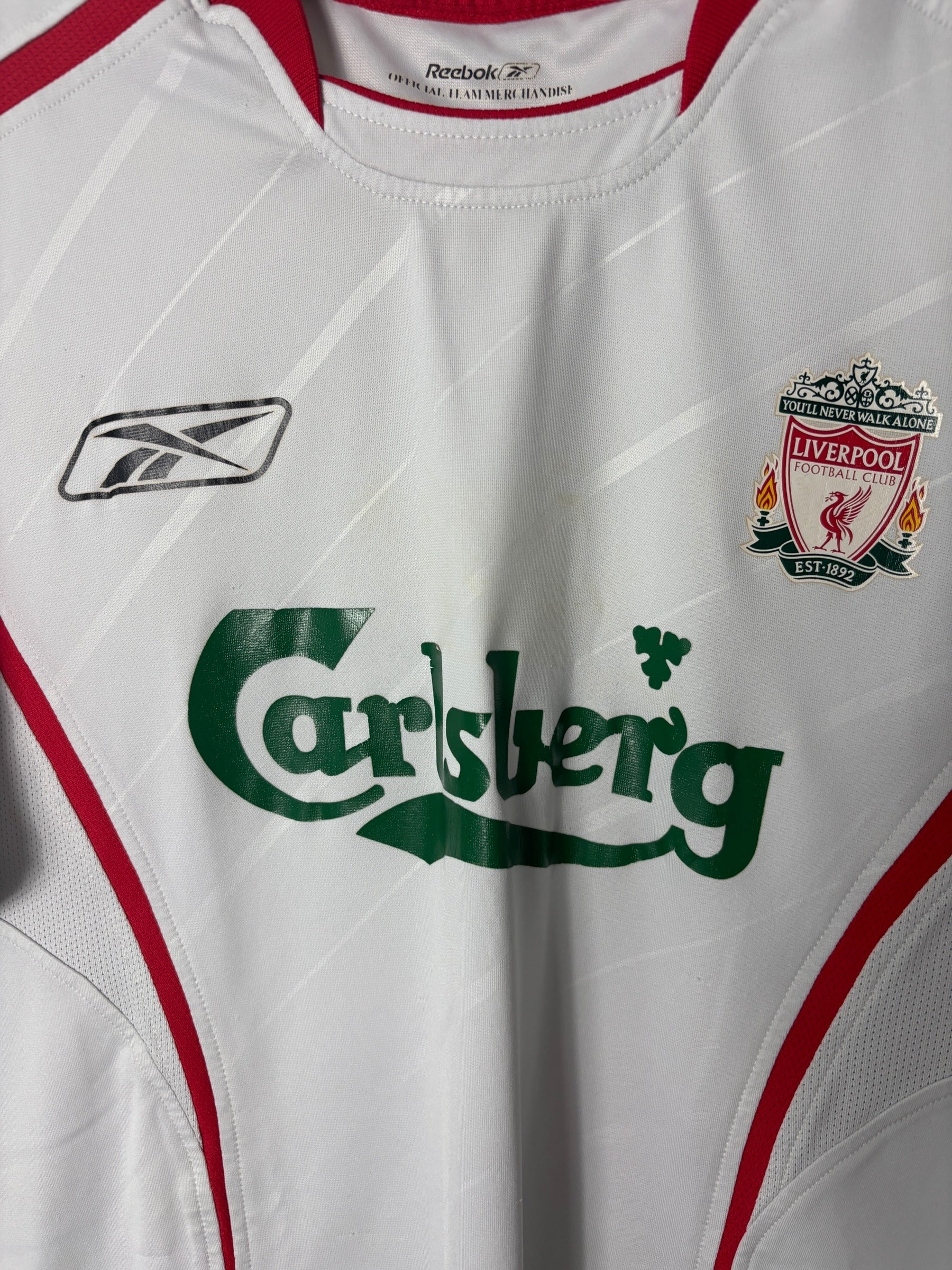 FC Liverpool Auswärtstrikot 2005/06 “Gerrard” - S/M