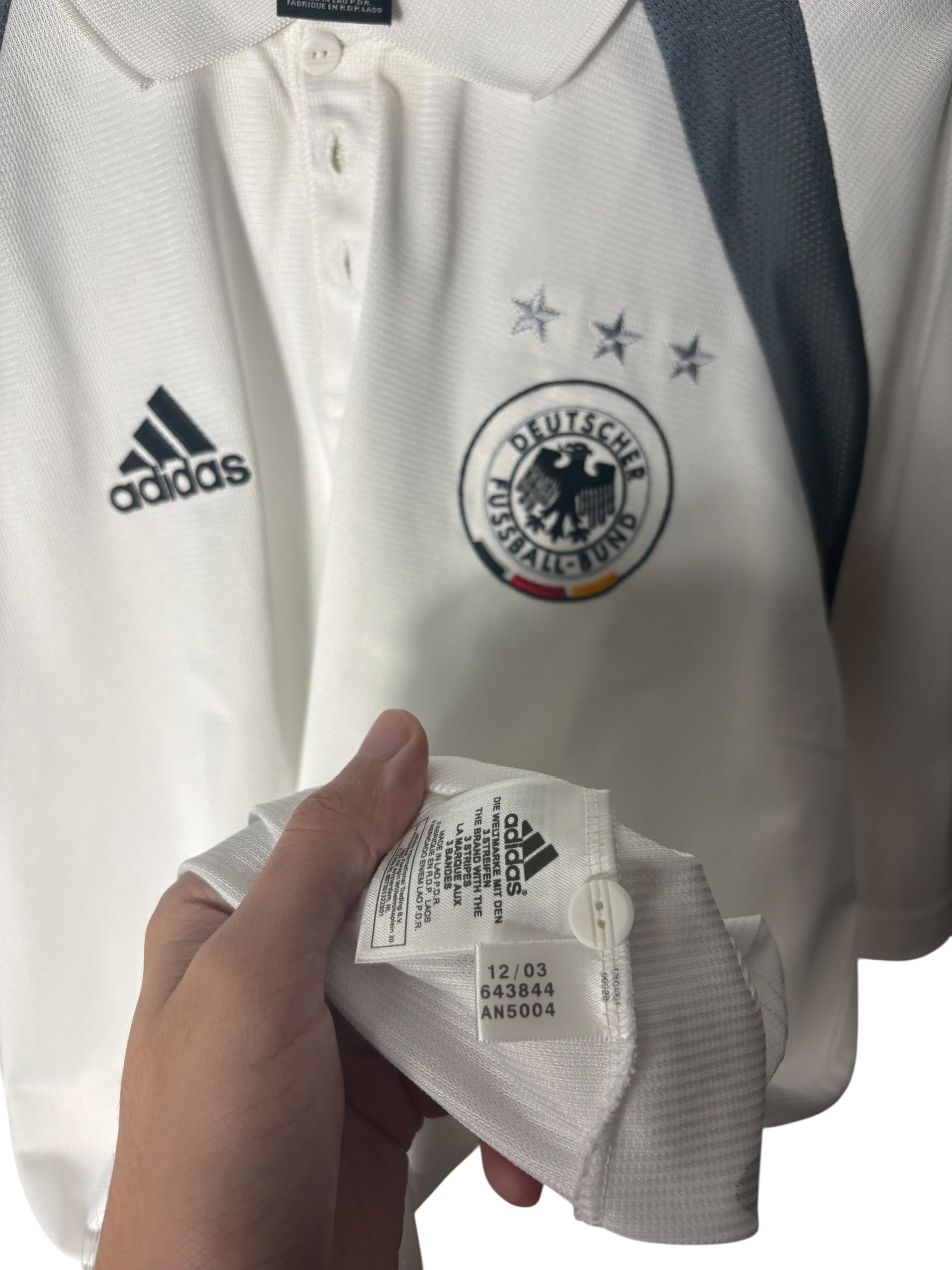 DFB Deutschland Poloshirt 2000 - L