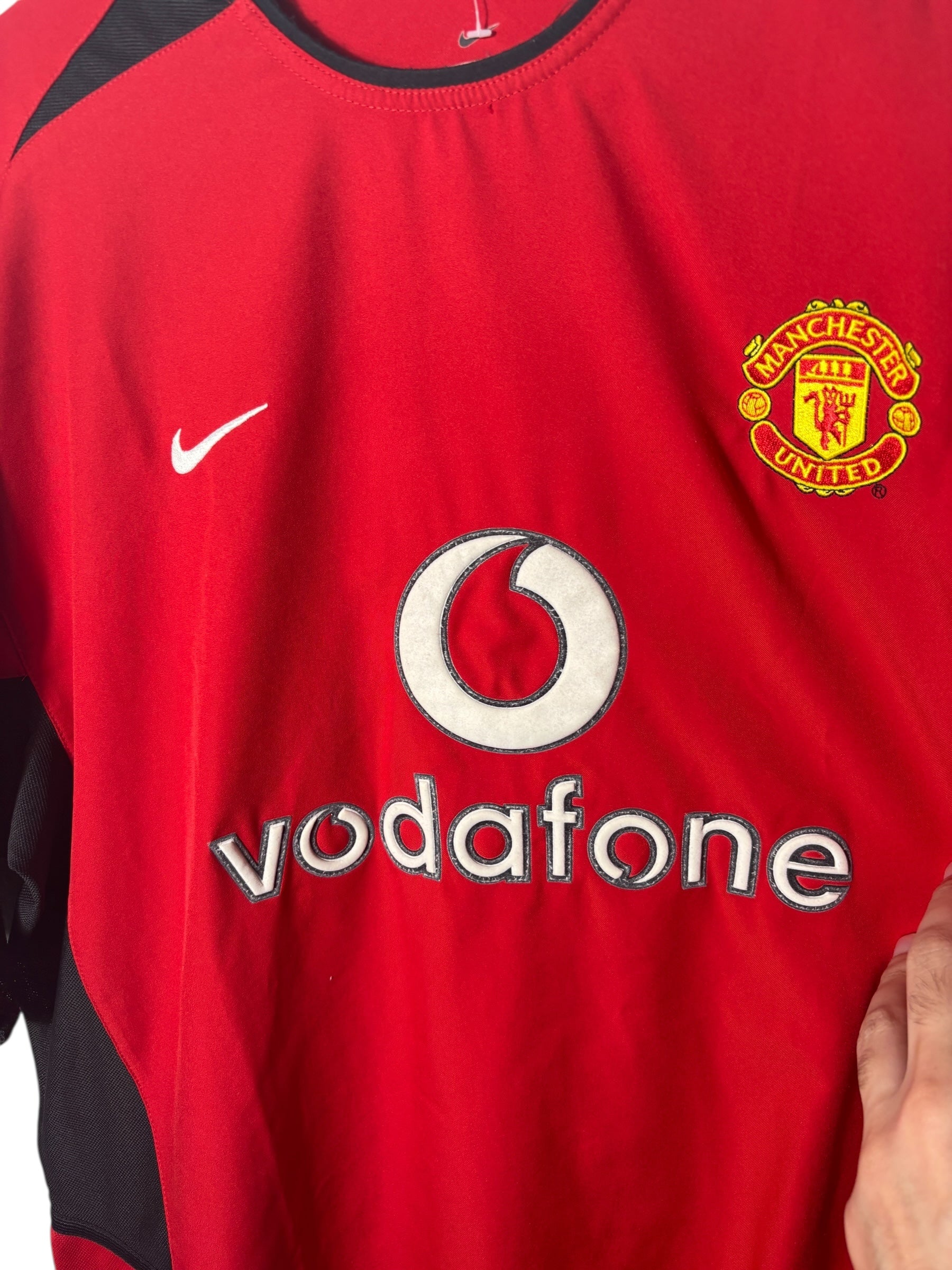 Manchester United Heim Trikot 2002/04 - L