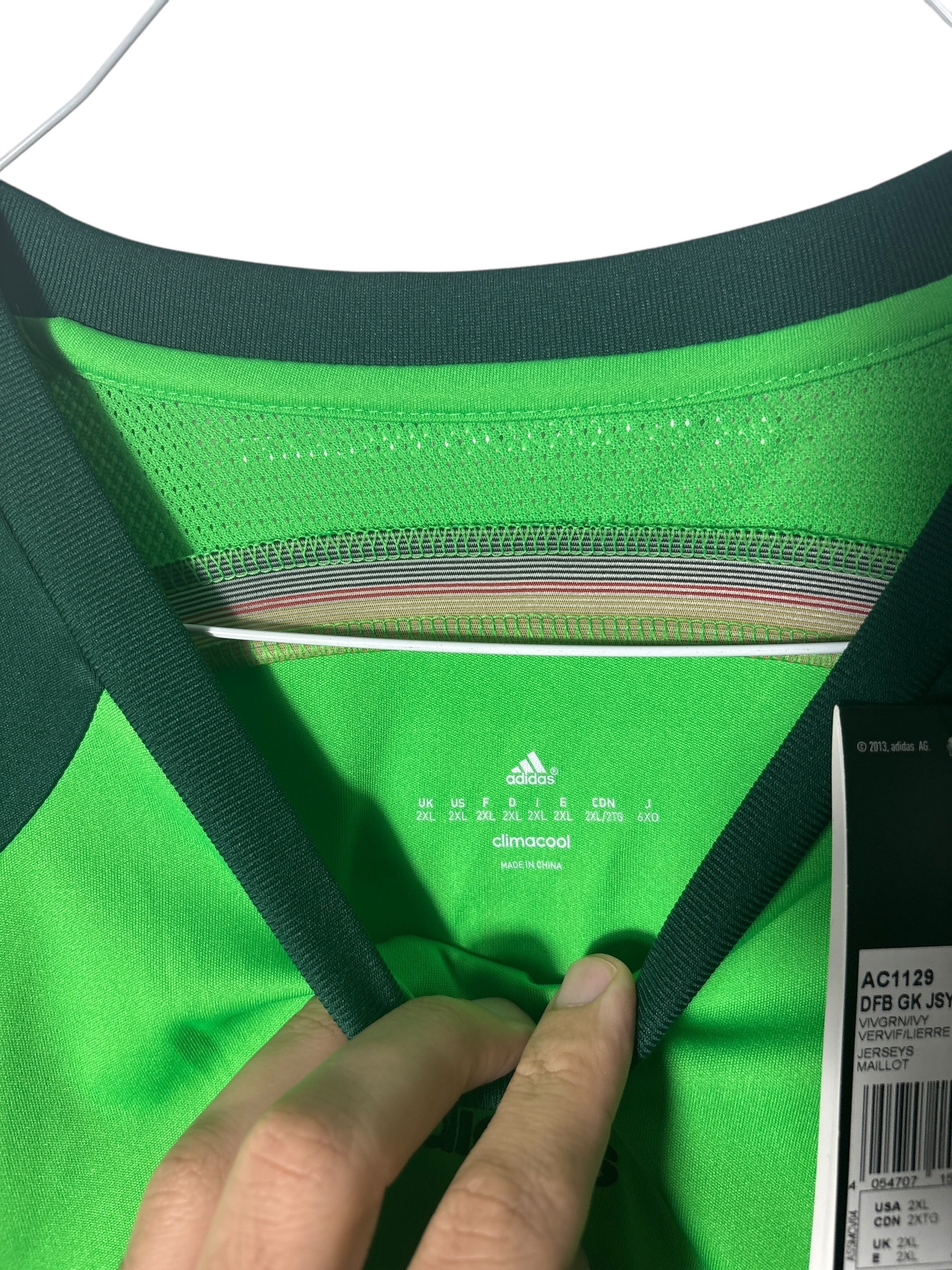 DFB Deutschland Torwart Trikot 2014/15 “Neuer” - XXL