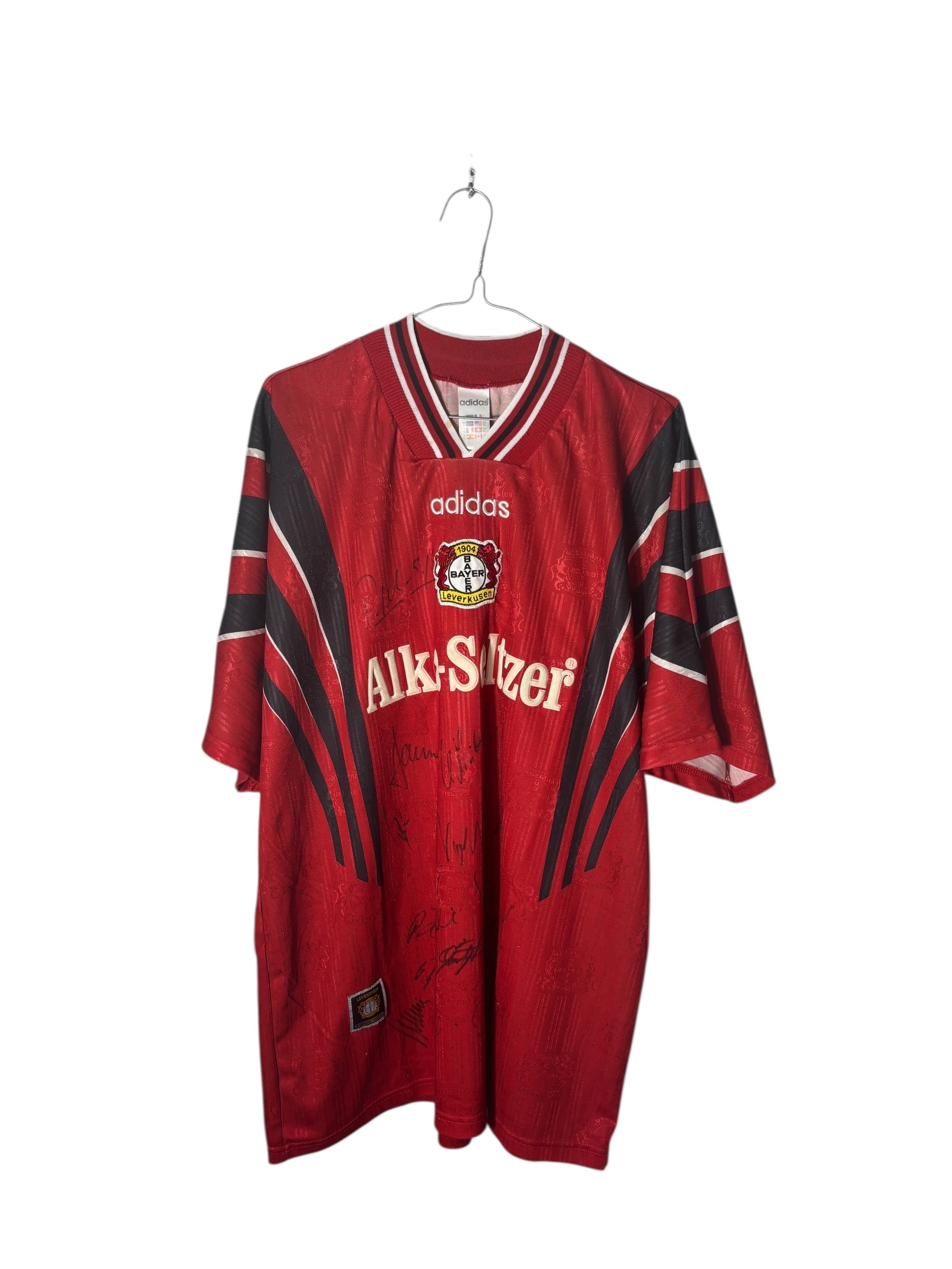 Bayer Leverkusen Heim Trikot 1996/97 - XL