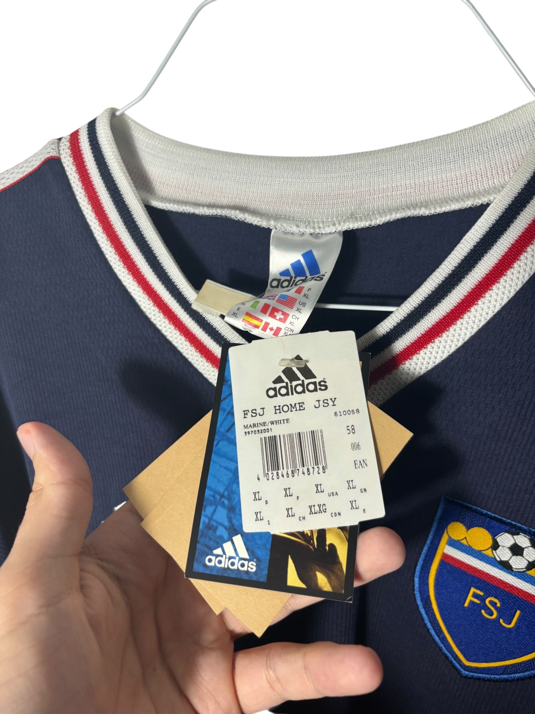 Jugoslawien Heim Trikot 1998 - XL