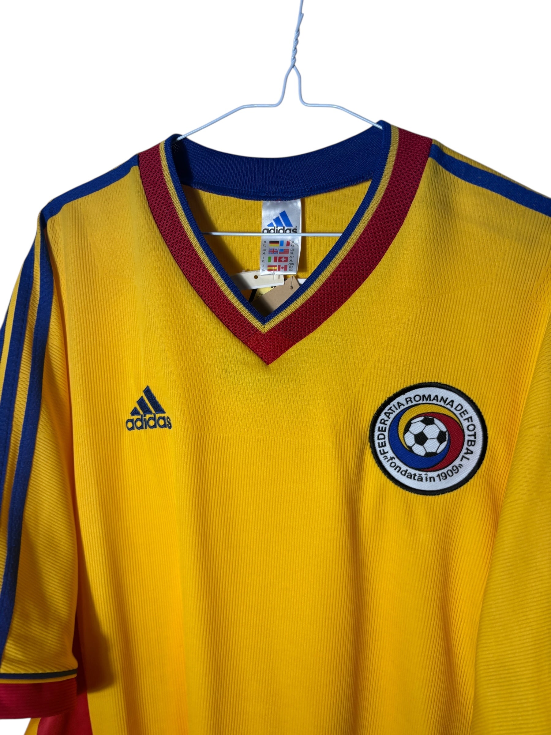 Rumänien Heim Trikot 1998 - XL