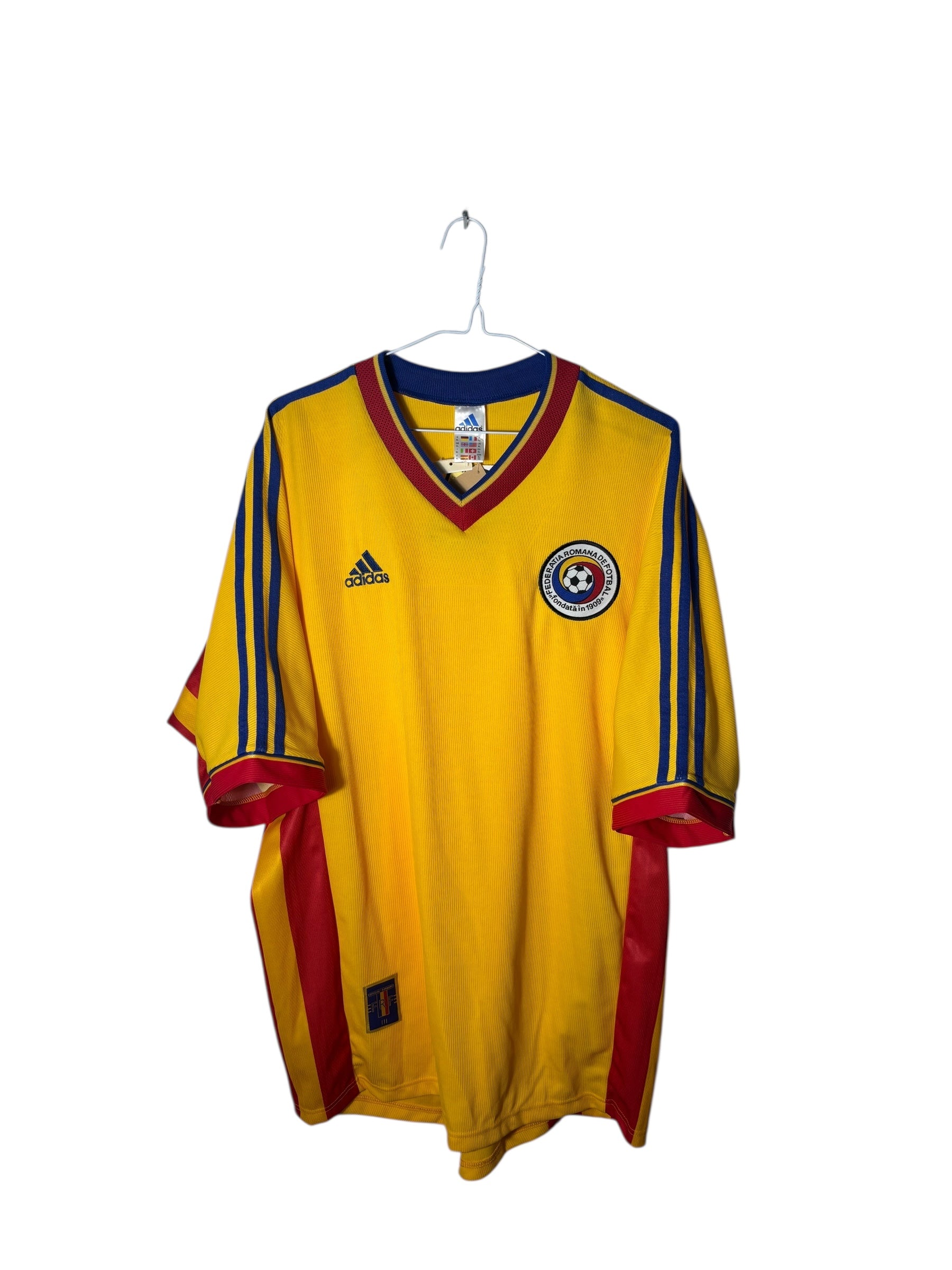 Rumänien Heim Trikot 1998 - XL