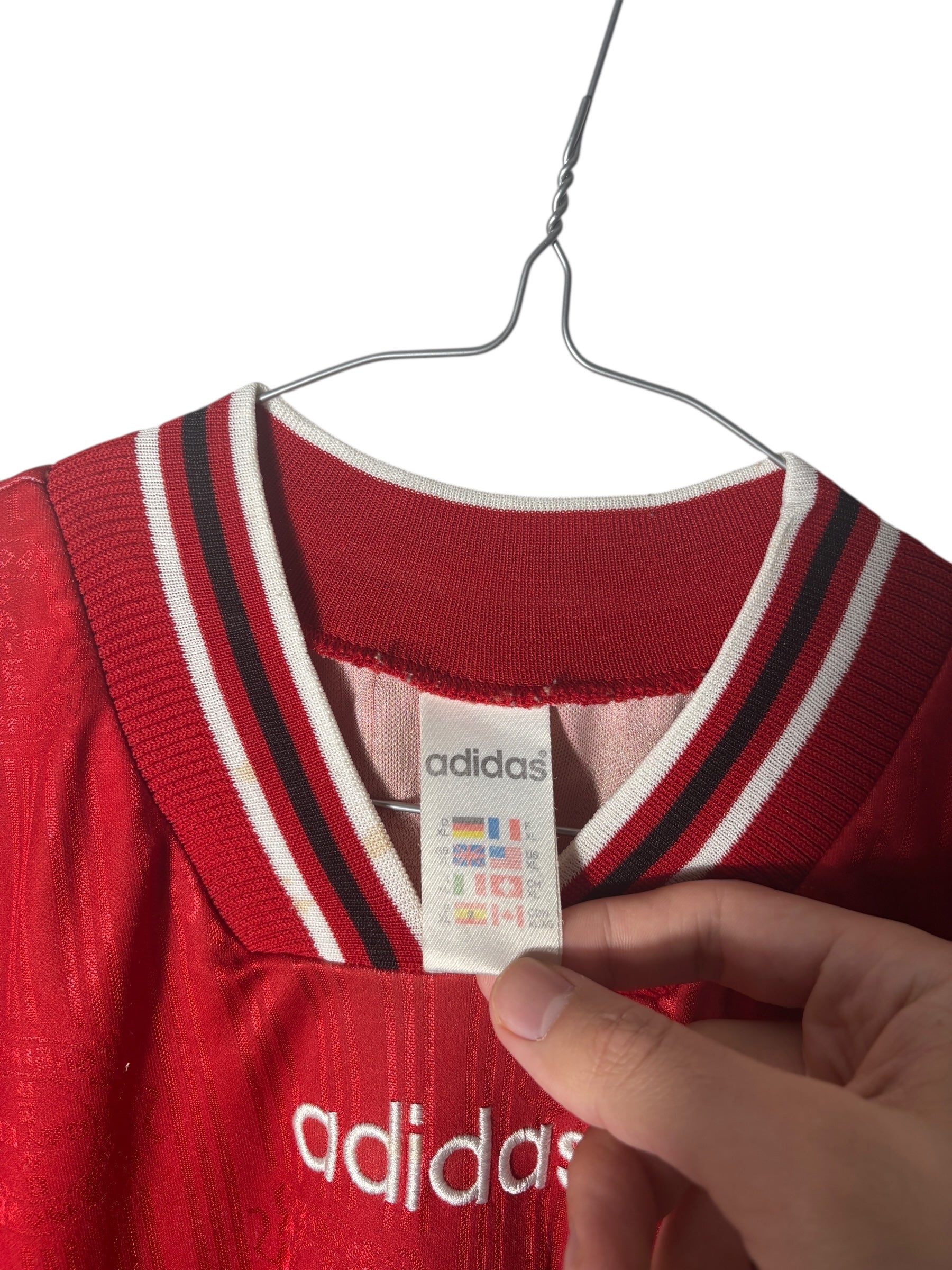 Bayer Leverkusen Heim Trikot 1996/97 - XL