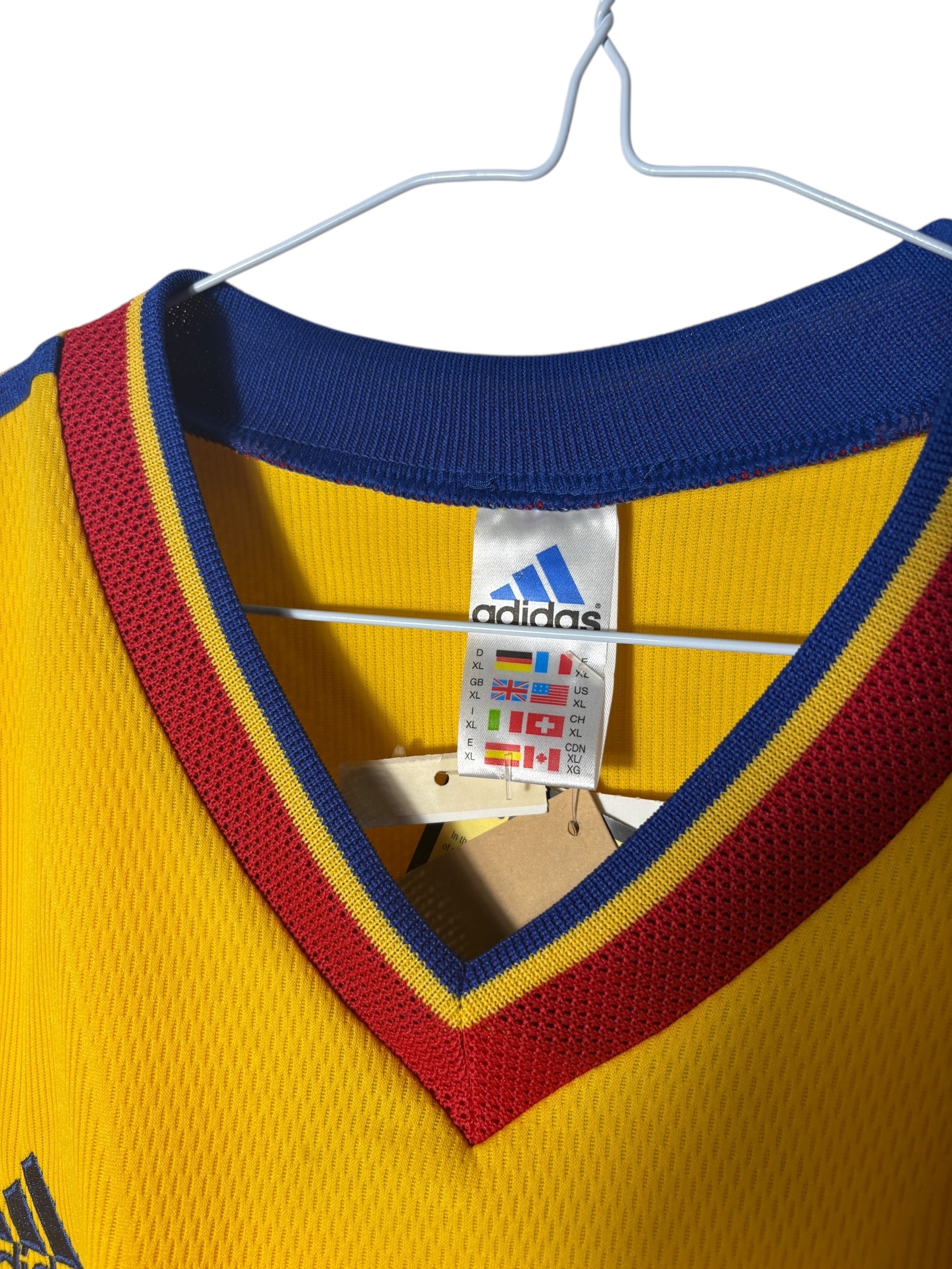 Rumänien Heim Trikot 1998 - XL