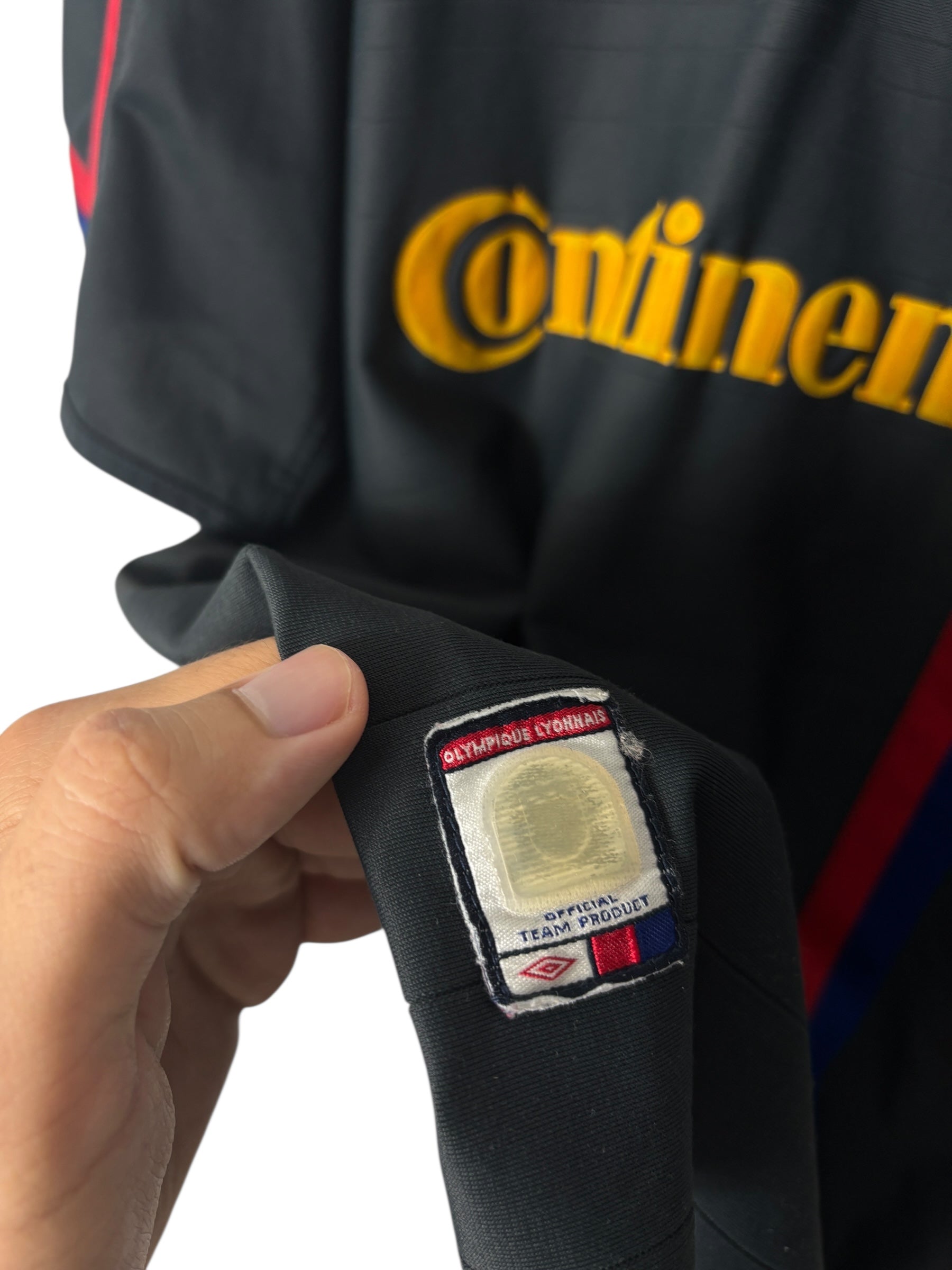 Olympique Lyon Auswärtstrikot 2003/04 “Juninho” - M/L