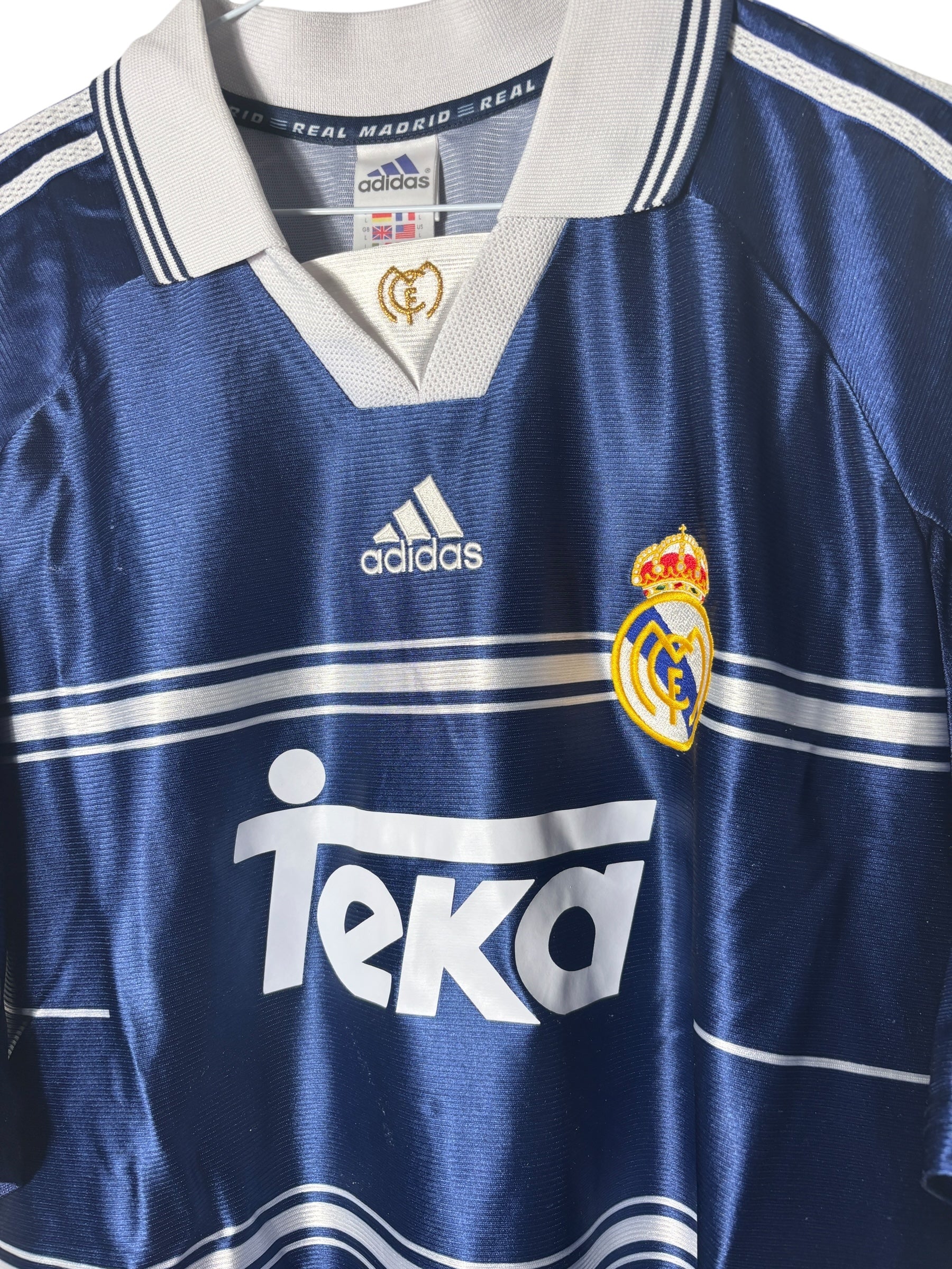 Real Madrid Auswärts Trikot 1998/99 - L