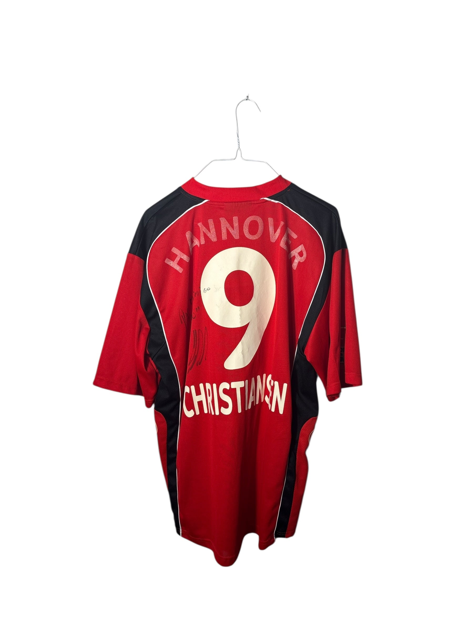 Hannover 96 Heim Trikot 2004/05 Spielertrikot “Christiansen” - XL