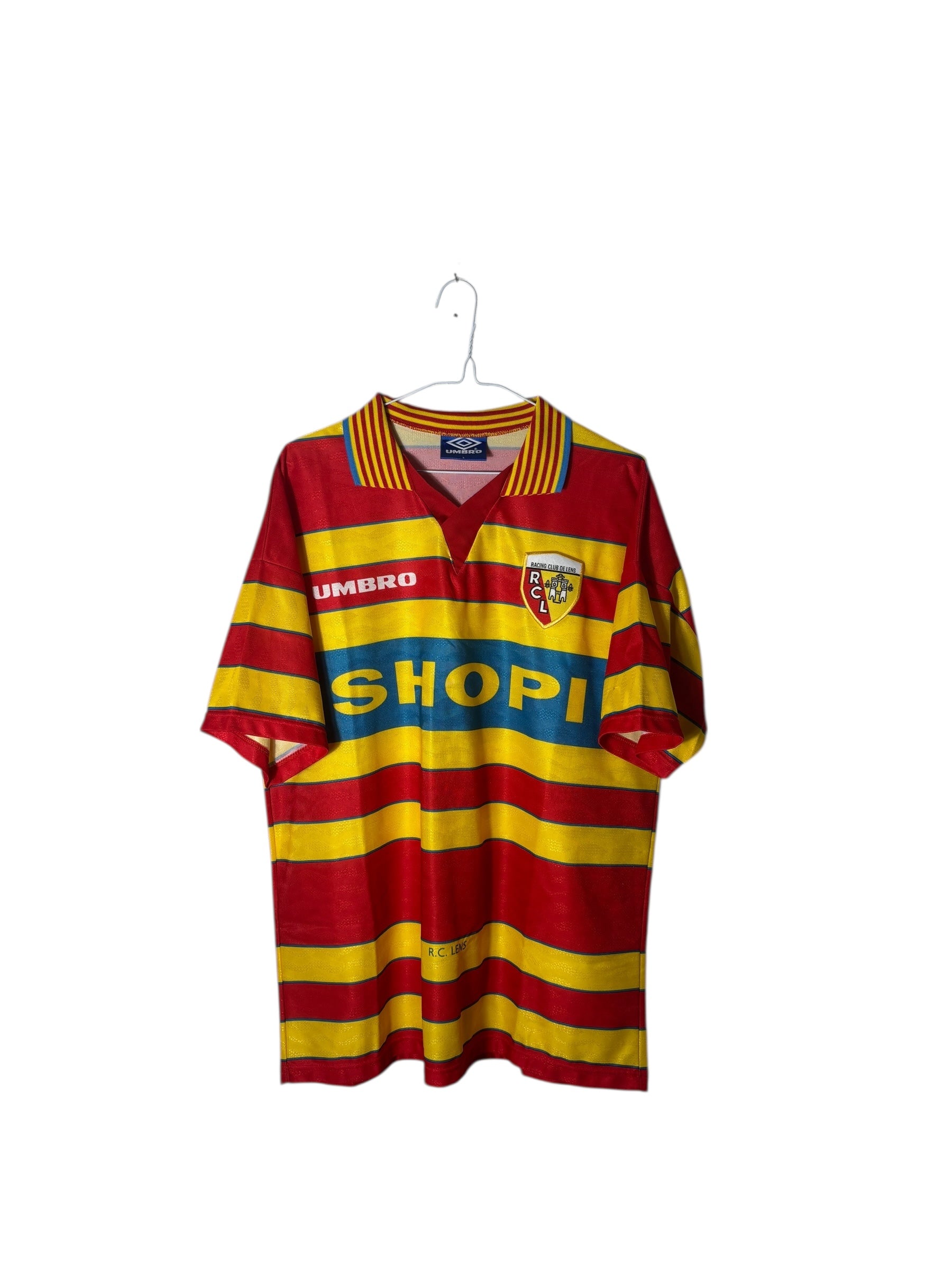 RC Lens Heim Trikot 1996/97 - L