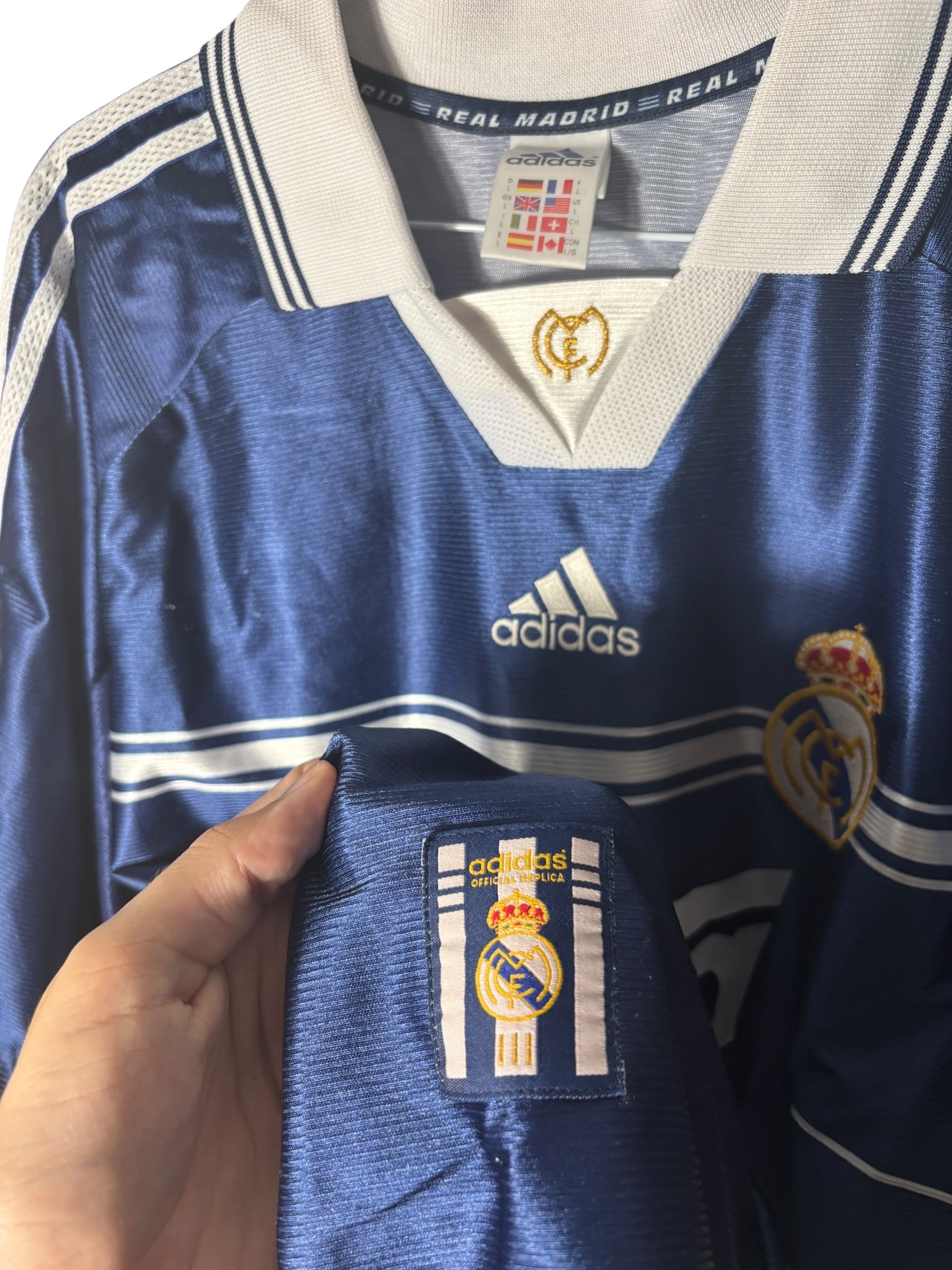 Real Madrid Auswärts Trikot 1998/99 - L