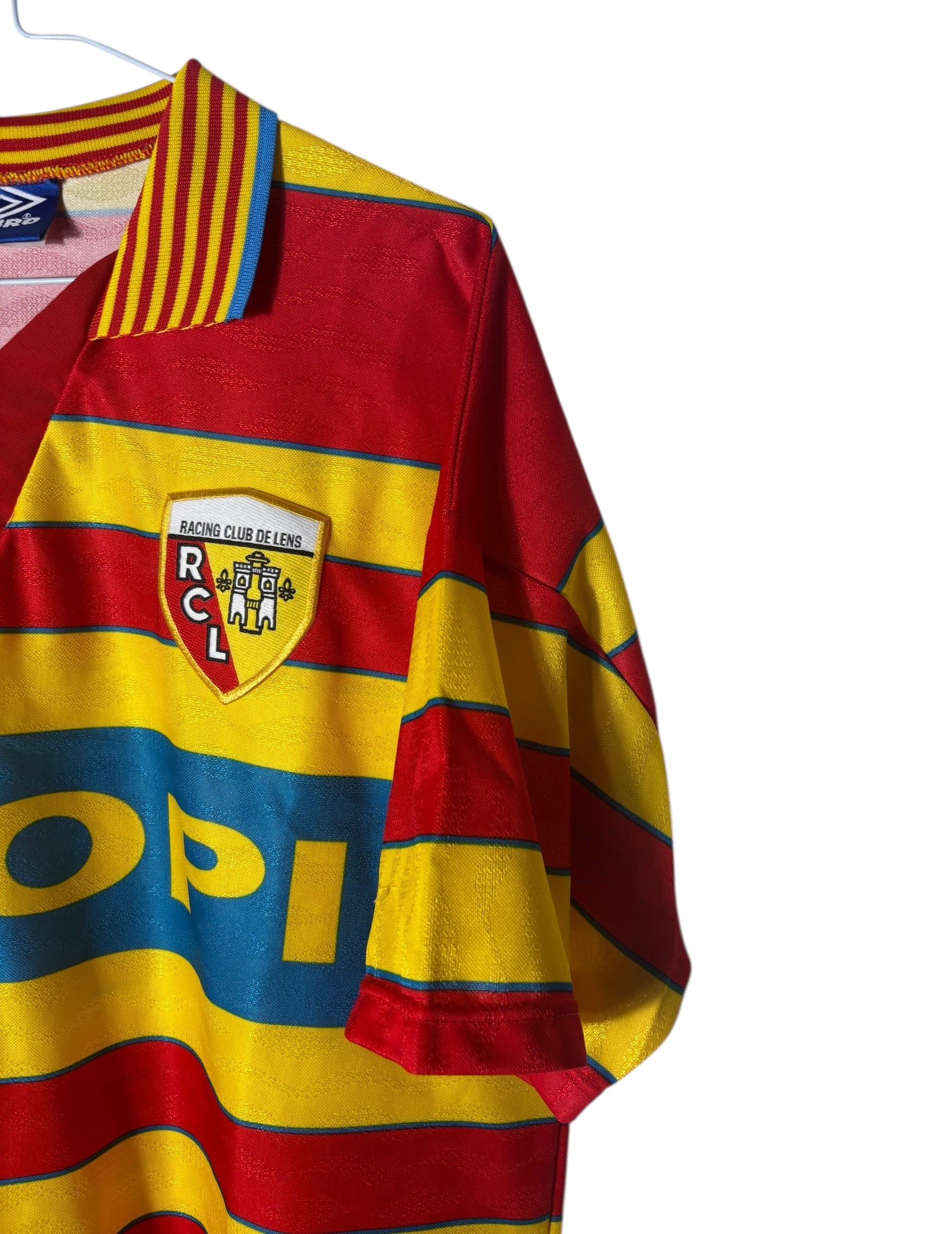 RC Lens Heim Trikot 1996/97 - L