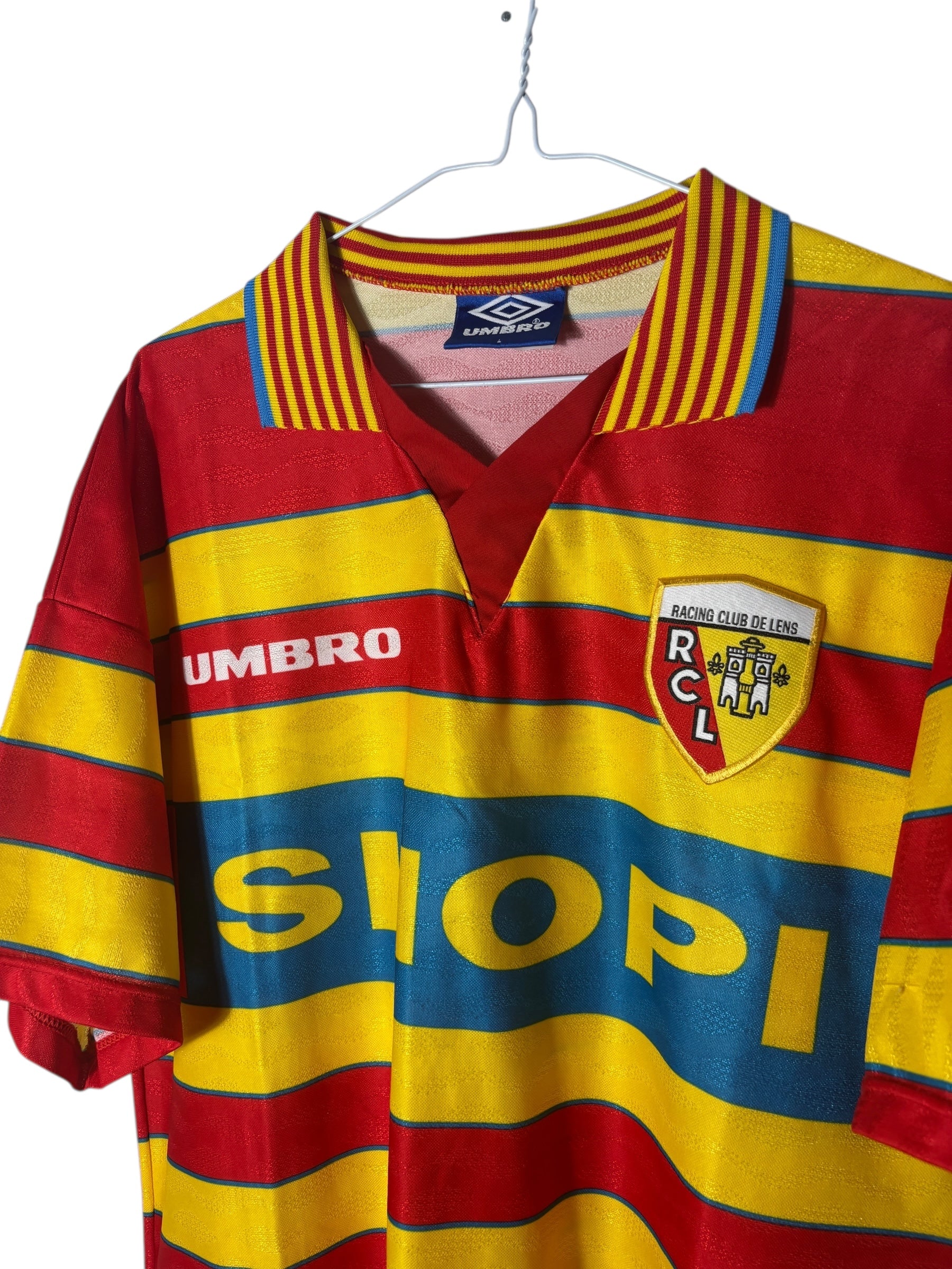 RC Lens Heim Trikot 1996/97 - L