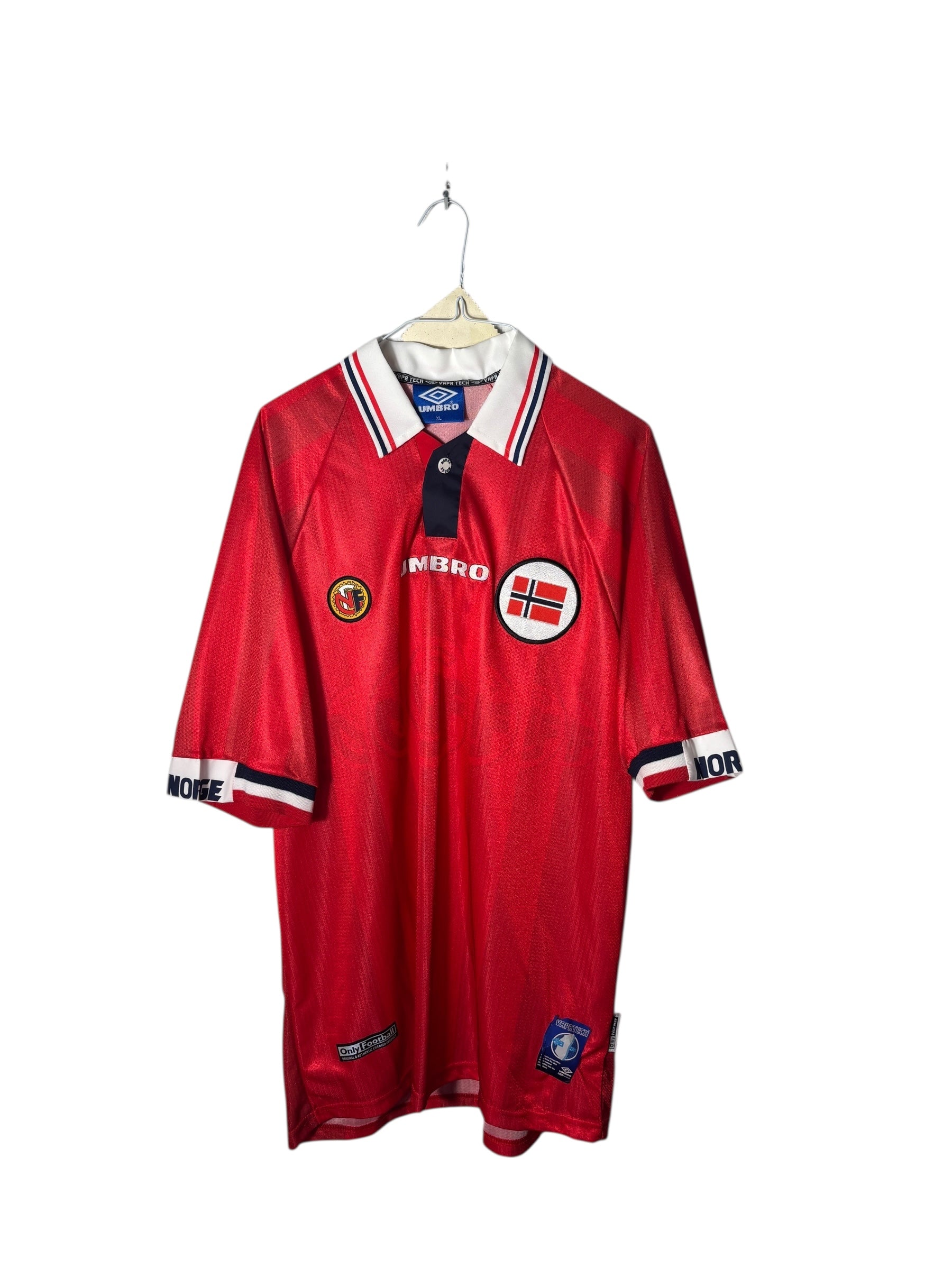 Norwegen Heim Trikot 1998/00 - XL