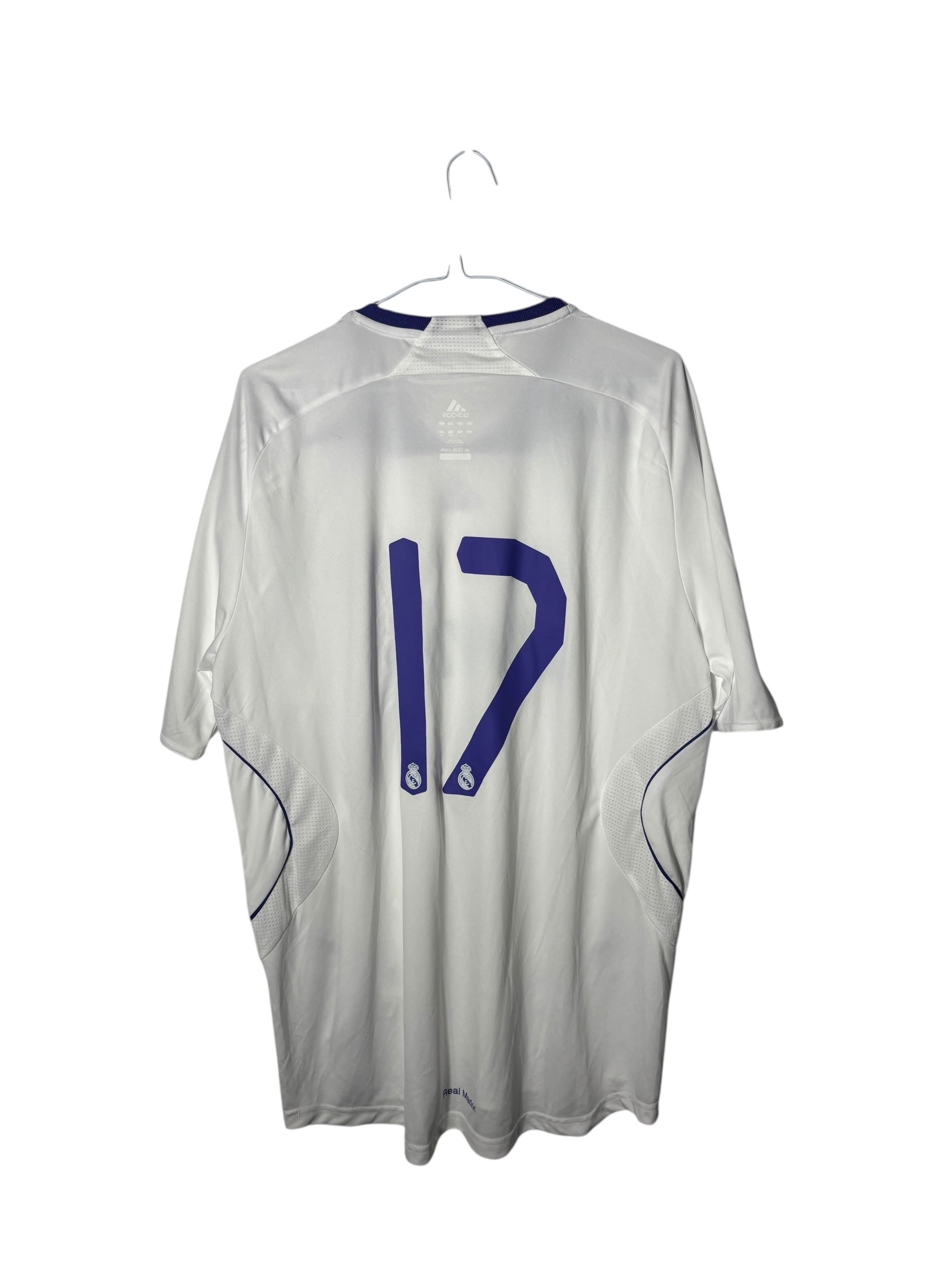 Real Madrid Heim Trikot 2007/08 Match prepared “Van Nistelrooy” - XL