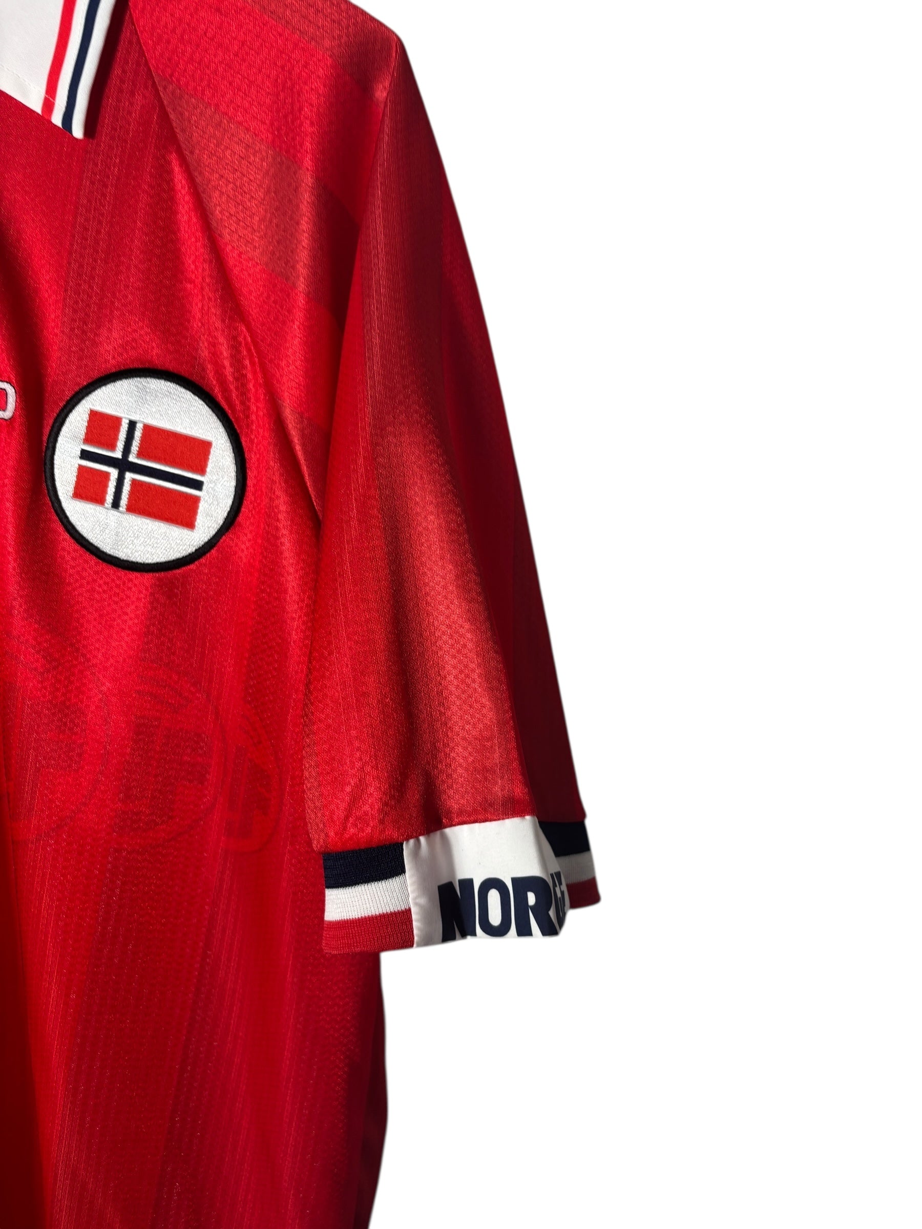 Norwegen Heim Trikot 1998/00 - XL