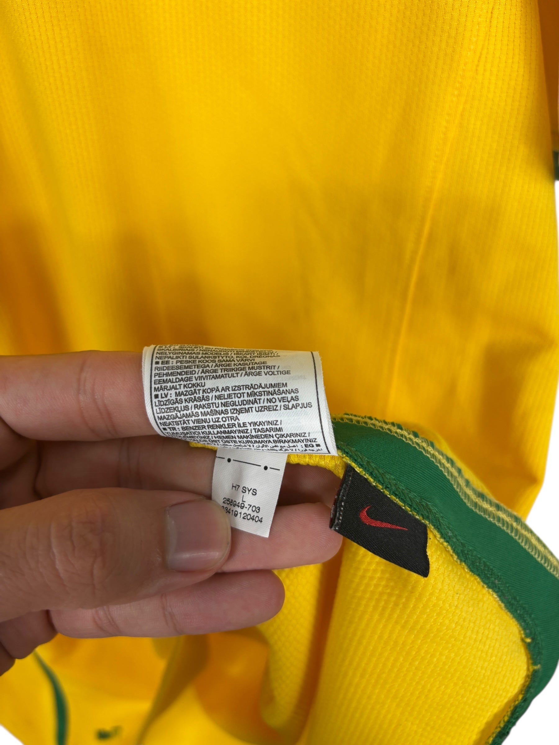 Brasilien Heimtrikot 2008 - L