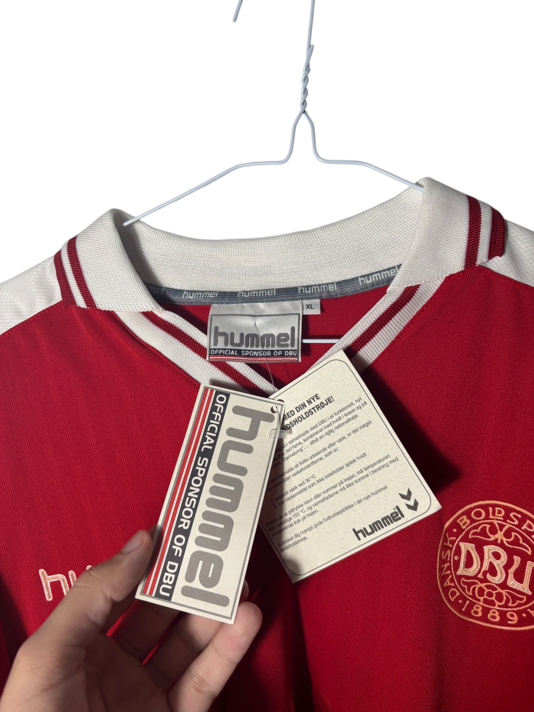Dänemark Heim Trikot 1998 - XL