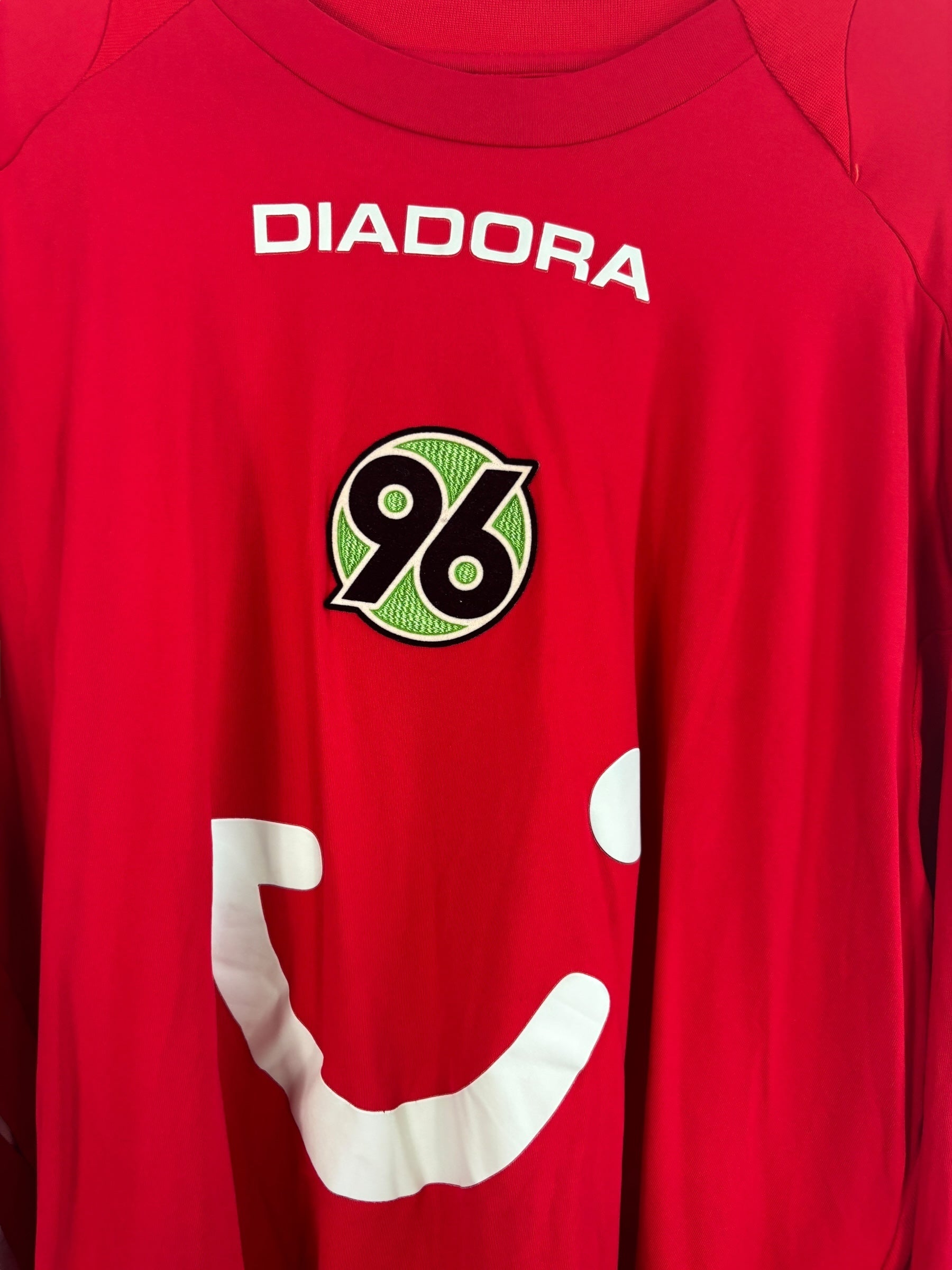Hannover 96 Heimtrikot 2006/07 Match worn "Thorvaldsson" - XL