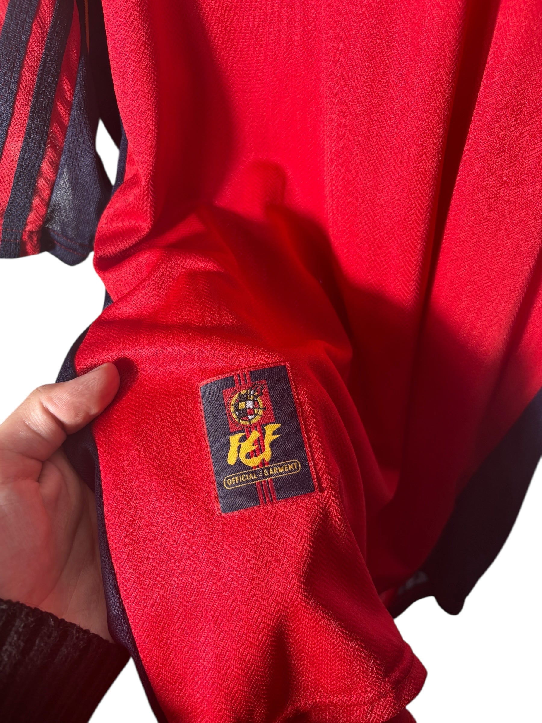 Spanien Heim Trikot 1998 - XL