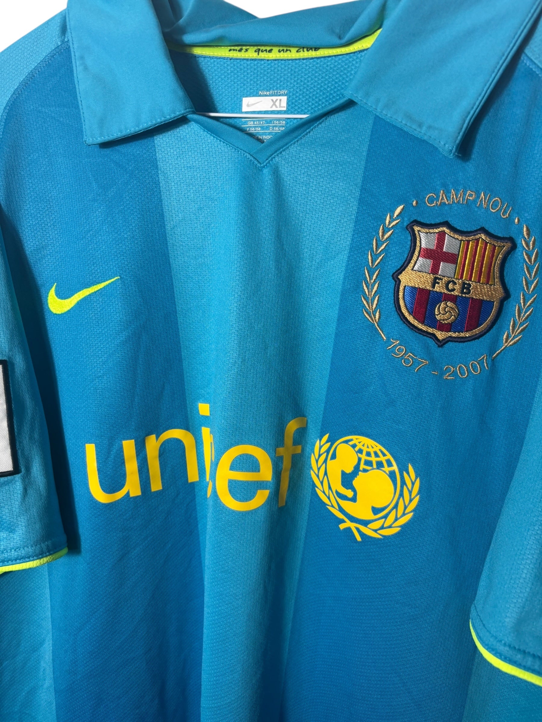 FC Barcelona Auswärts Trikot 2007/08 - XL