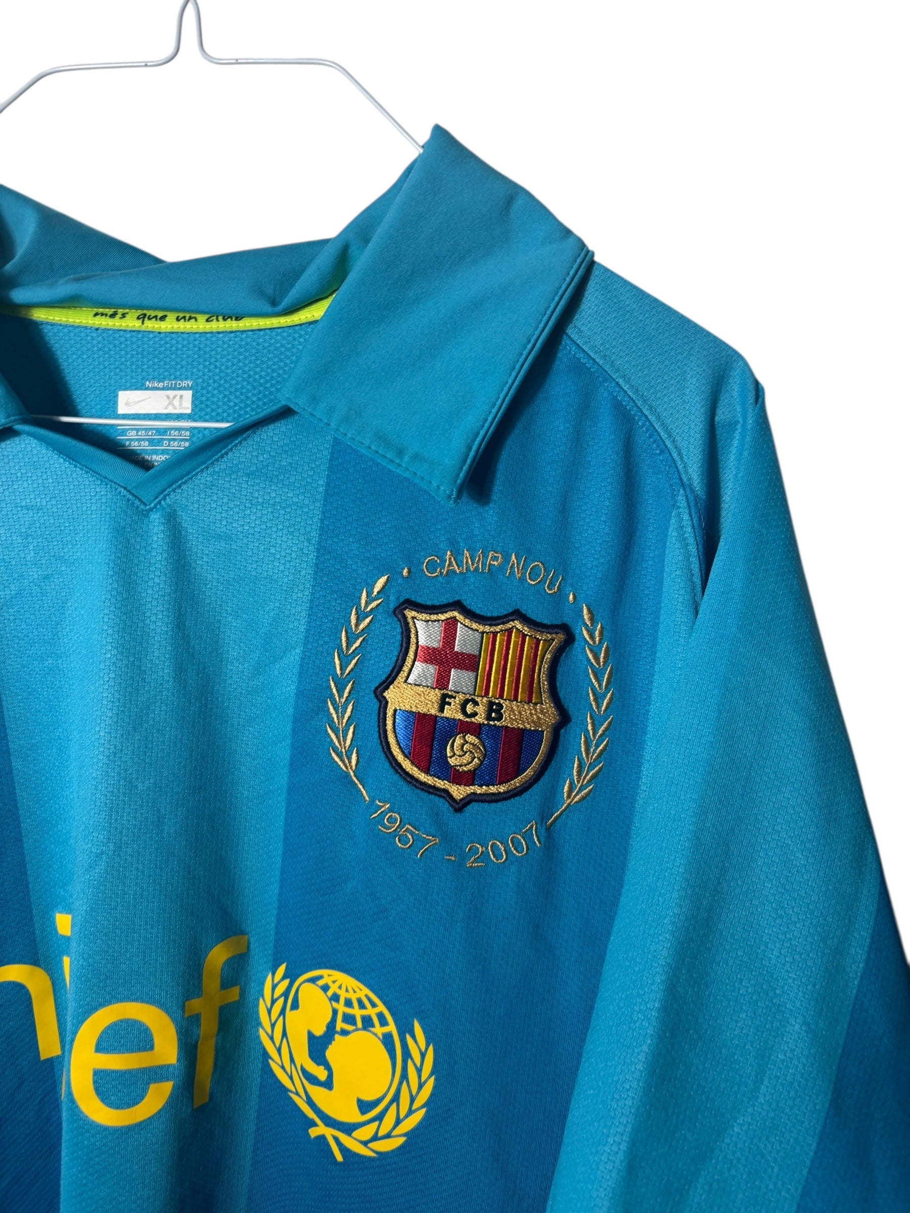 FC Barcelona Auswärts Trikot 2007/08 - XL