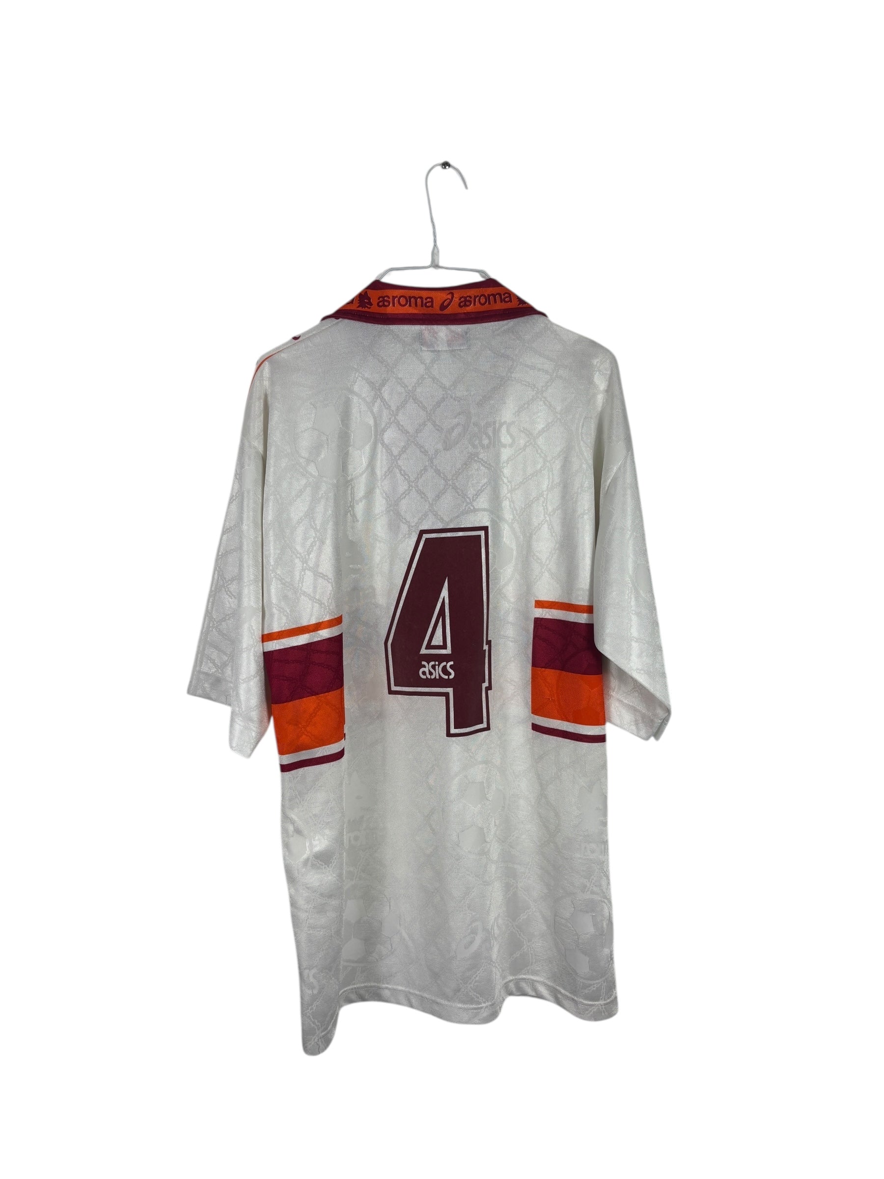 AS Roma Auswärtstrikot 1994/95 Spielertrikot "4" - XL