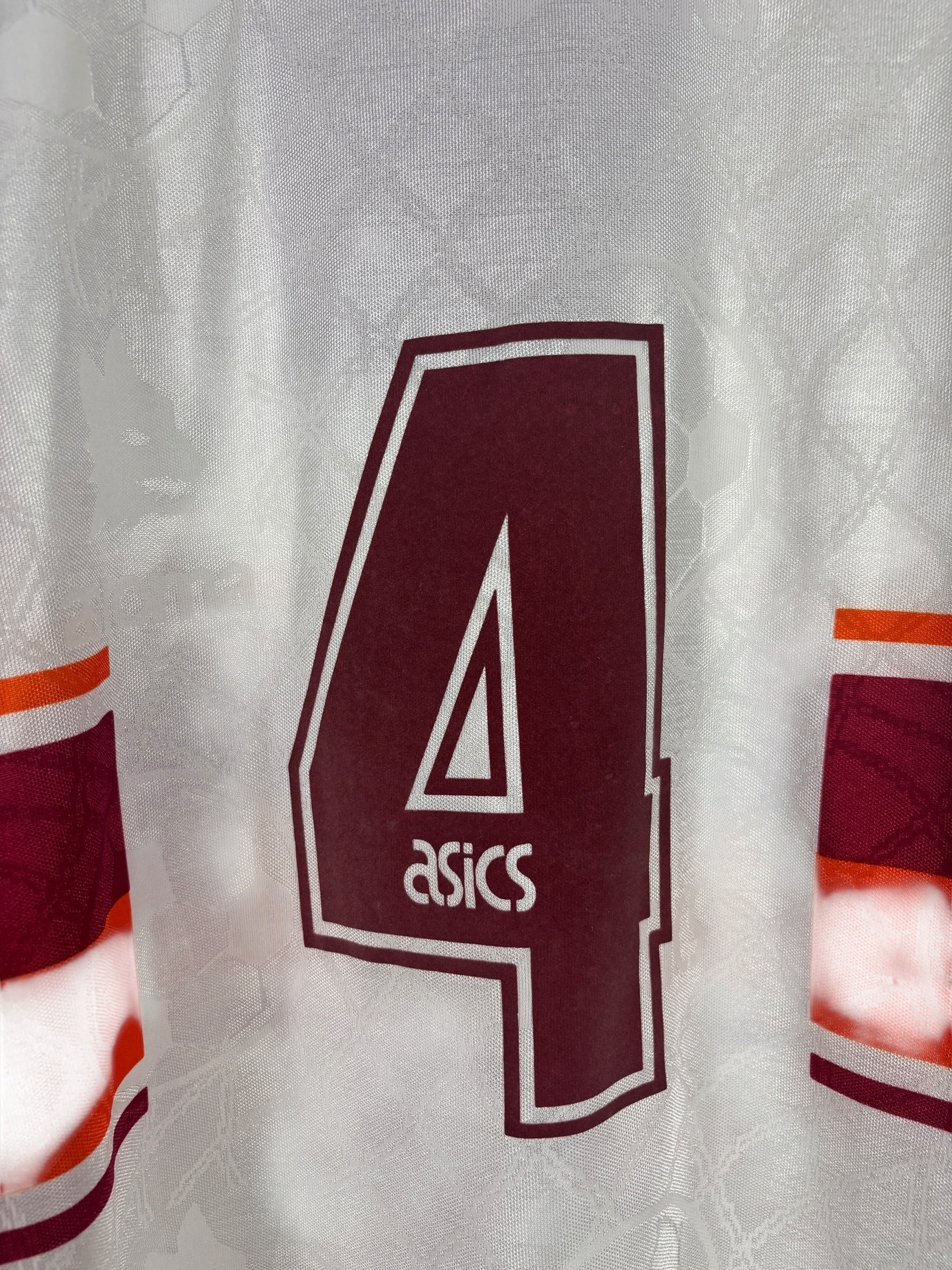 AS Roma Auswärtstrikot 1994/95 Spielertrikot "4" - XL