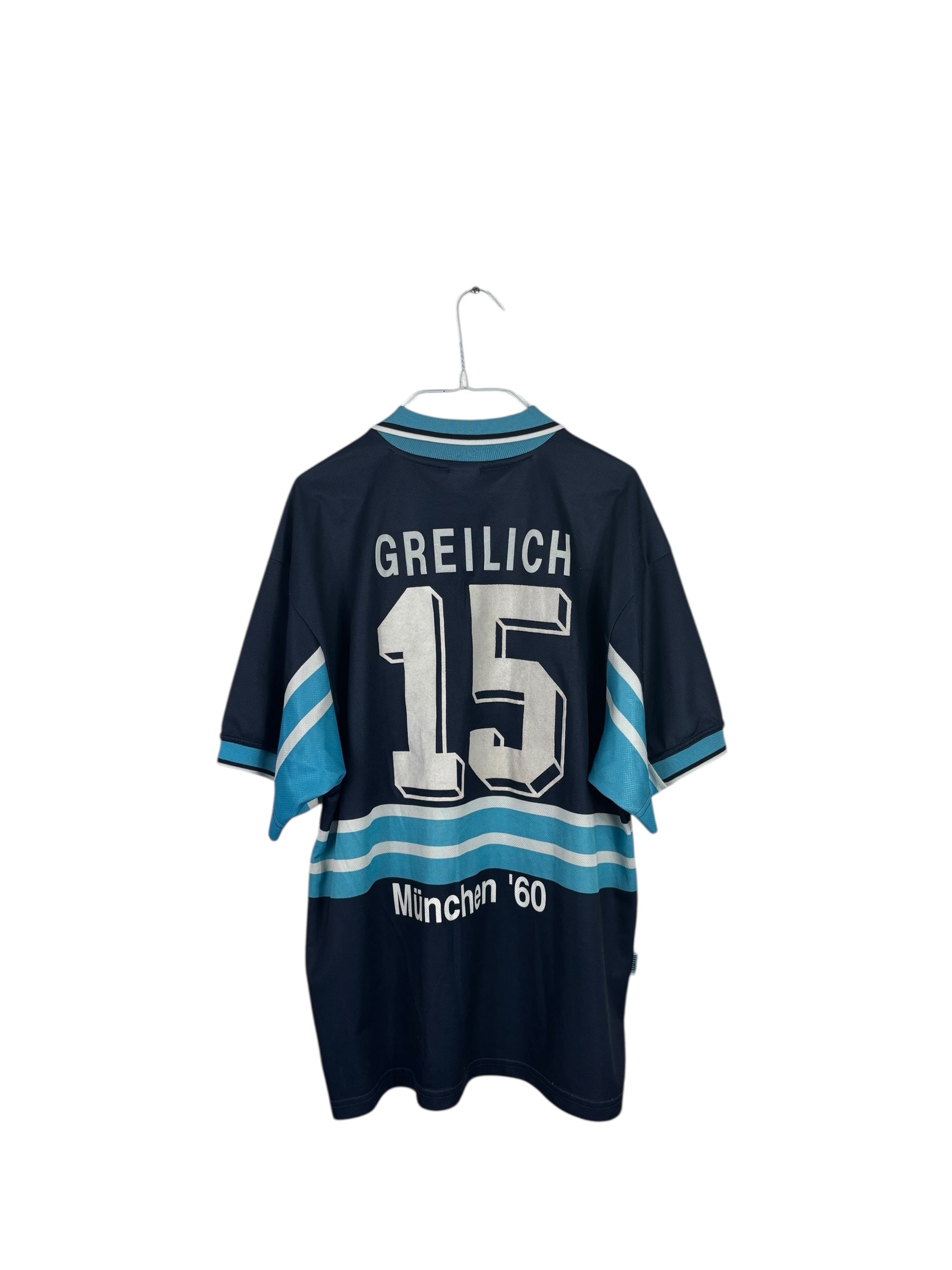 1860 München Auswärtstrikot 1998/99 "Greilich" - XL