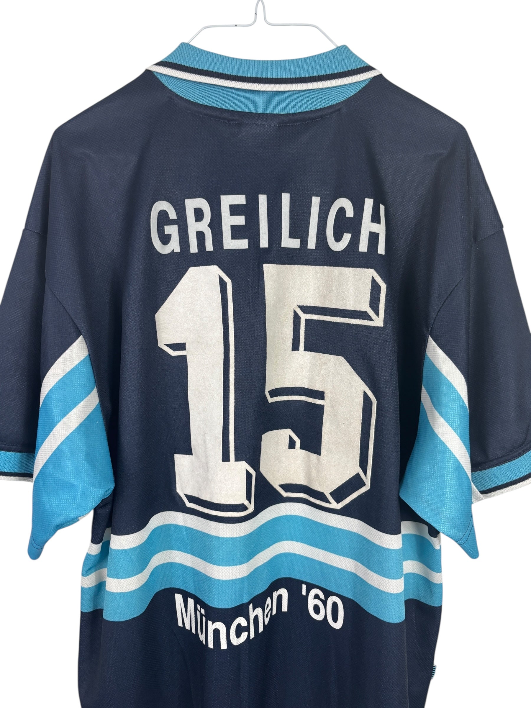 1860 München Auswärtstrikot 1998/99 "Greilich" - XL
