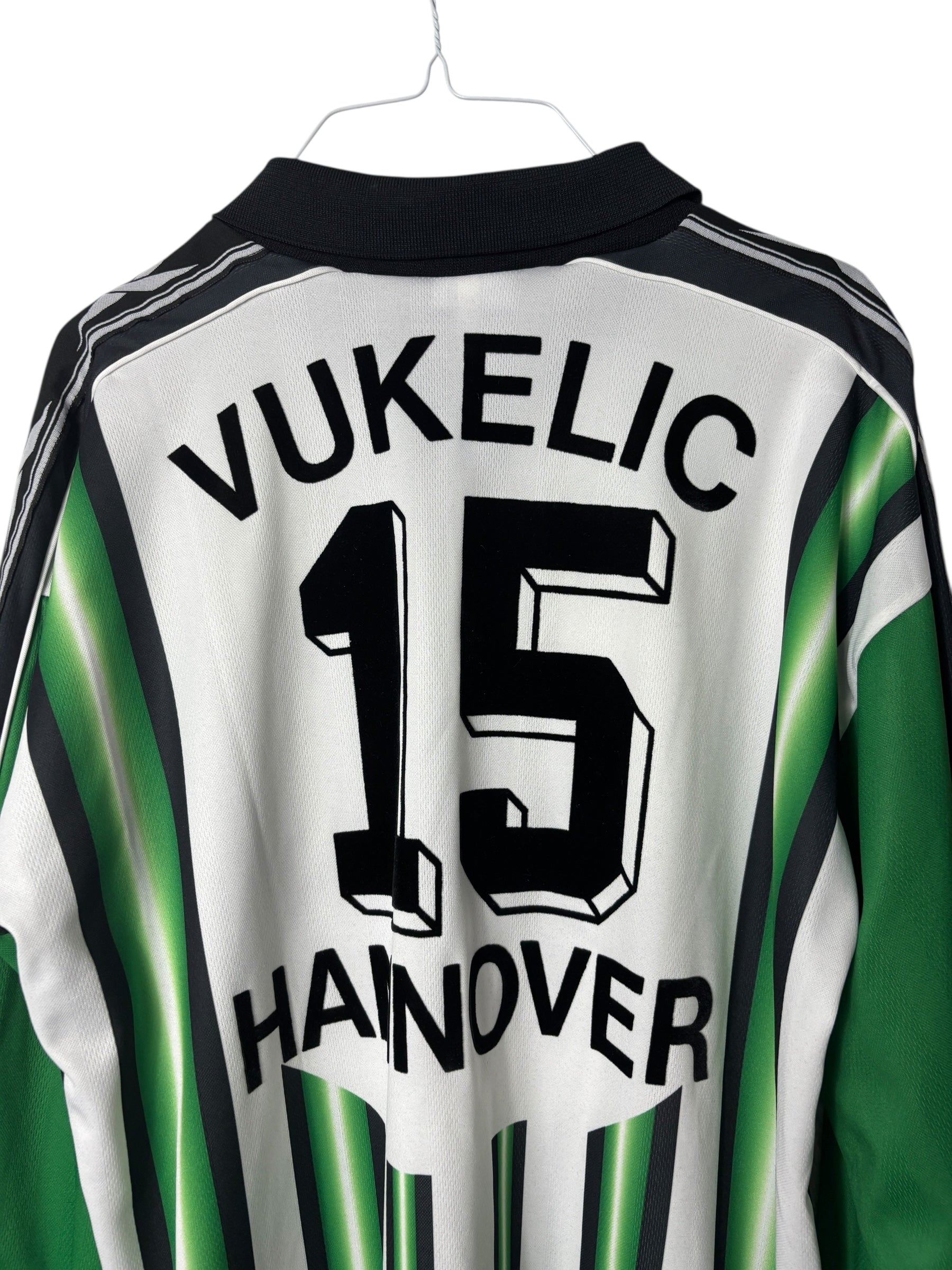 Hannover 96 Auswärtstrikot 1998/99 Matchworn “Vukelic” - XL
