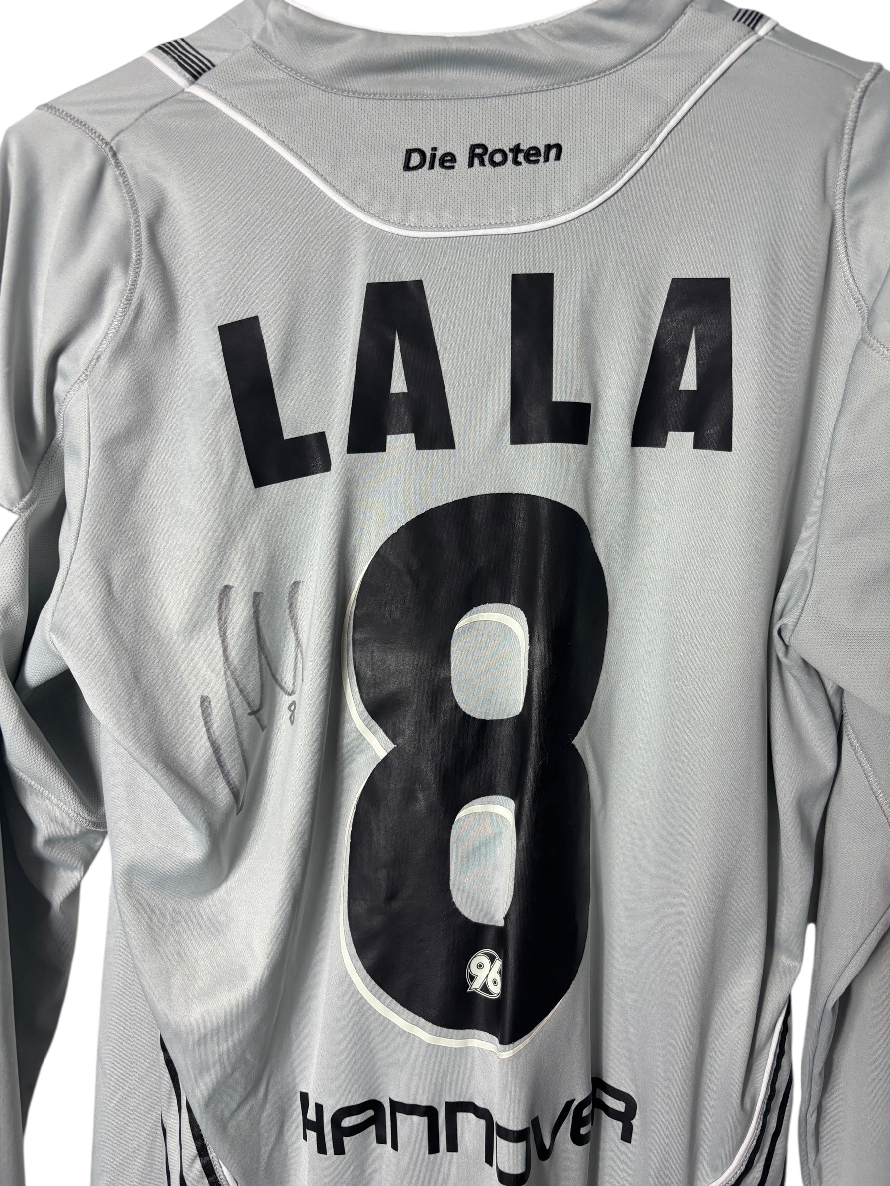 Hannover 96 Auswärtstrikot 2007/08 Match worn/prepared “Lala” - L