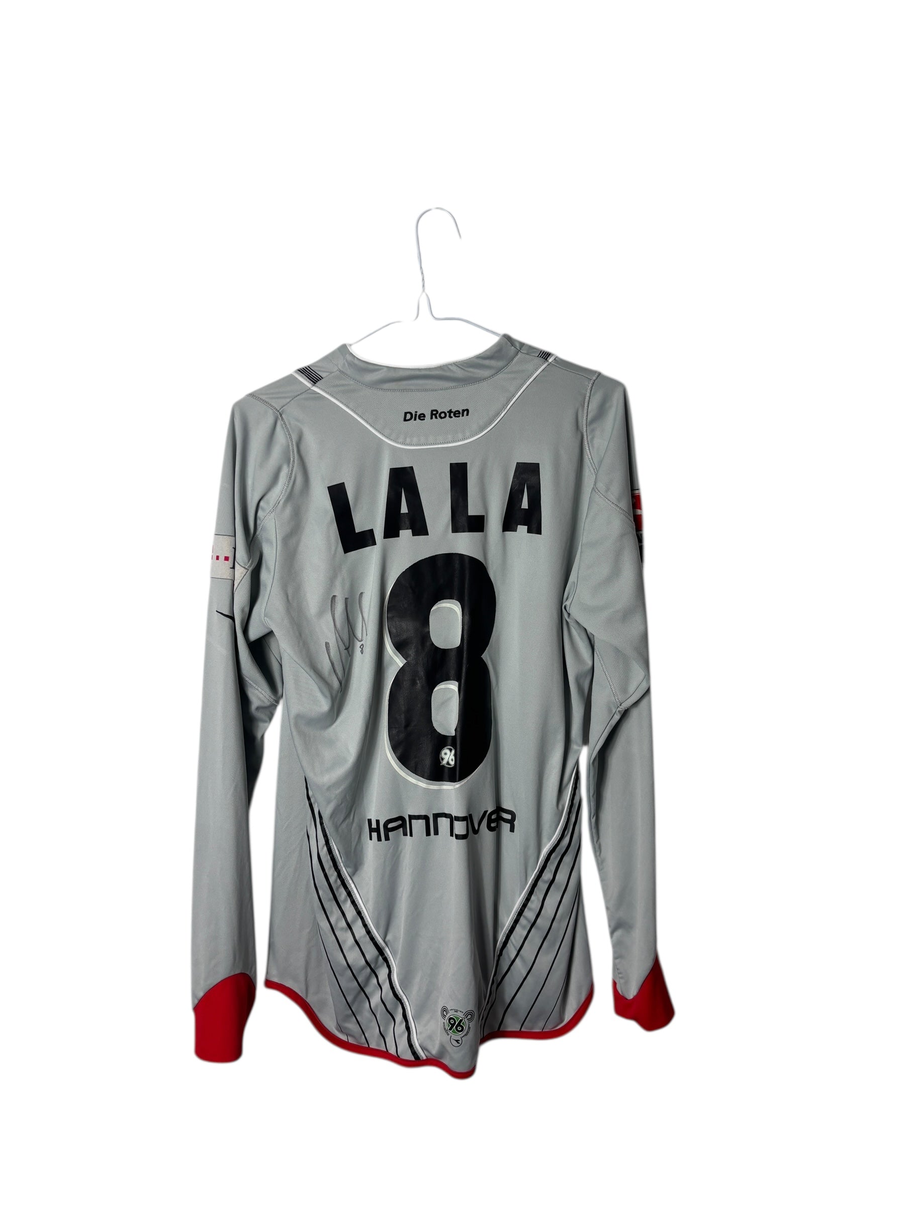 Hannover 96 Auswärtstrikot 2007/08 Match worn/prepared “Lala” - L