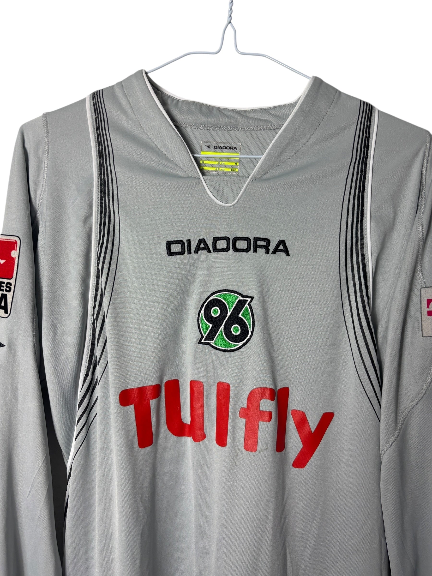 Hannover 96 Auswärtstrikot 2007/08 Match worn/prepared “Lala” - L