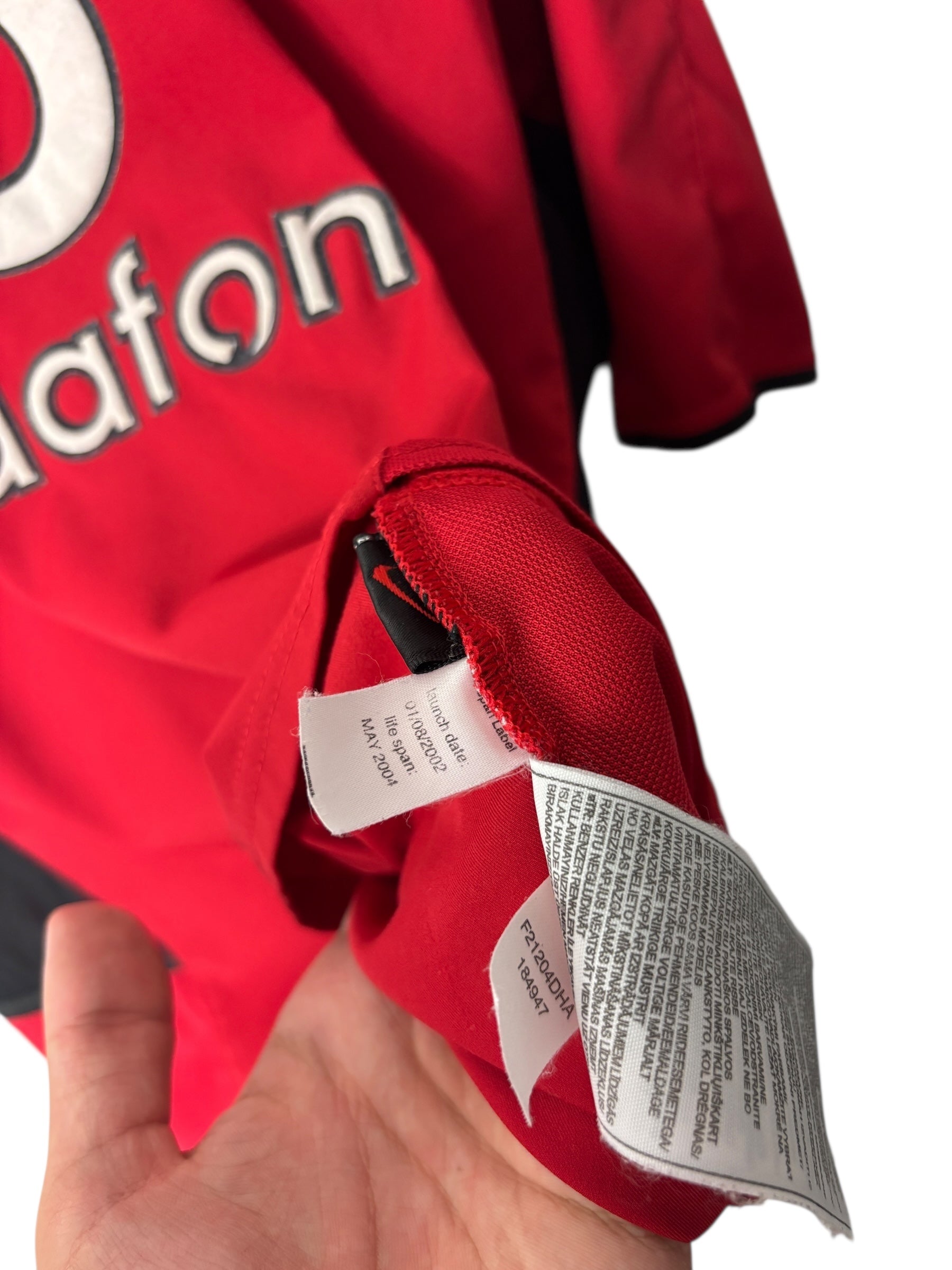 Manchester United Heimtrikot 2002/04 - XL