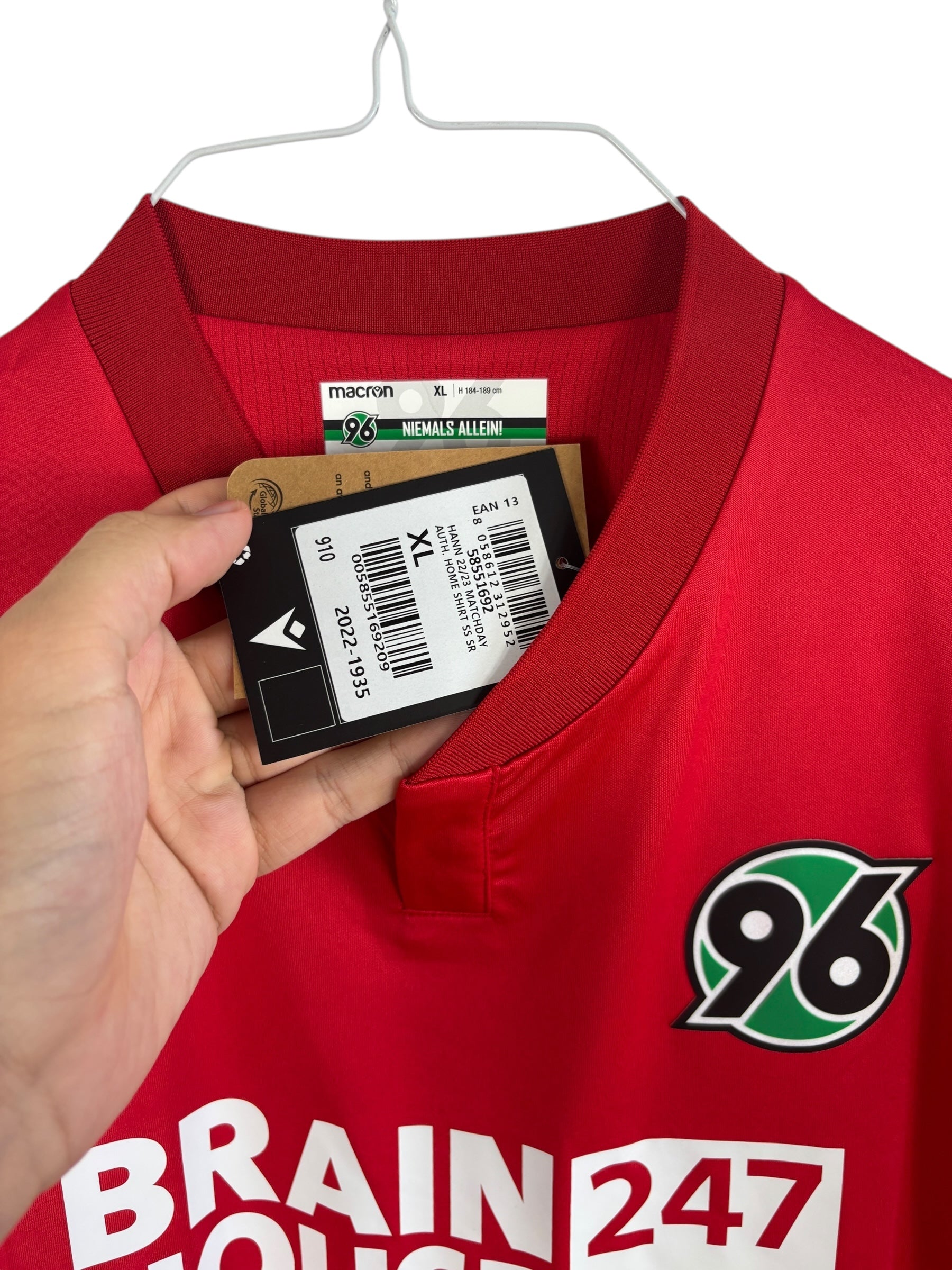 Hannover 96 Heimtrikot 2022/23 BNWT - XL