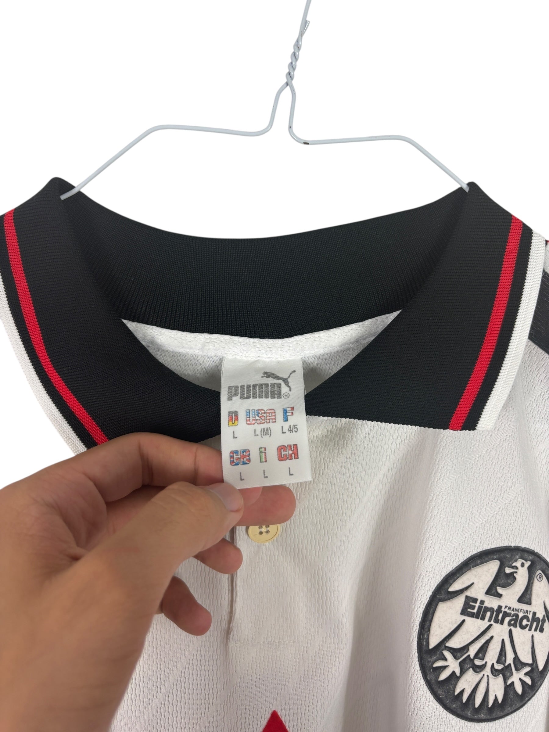 Eintracht Frankfurt Auswärtstrikot 1996/98 - L