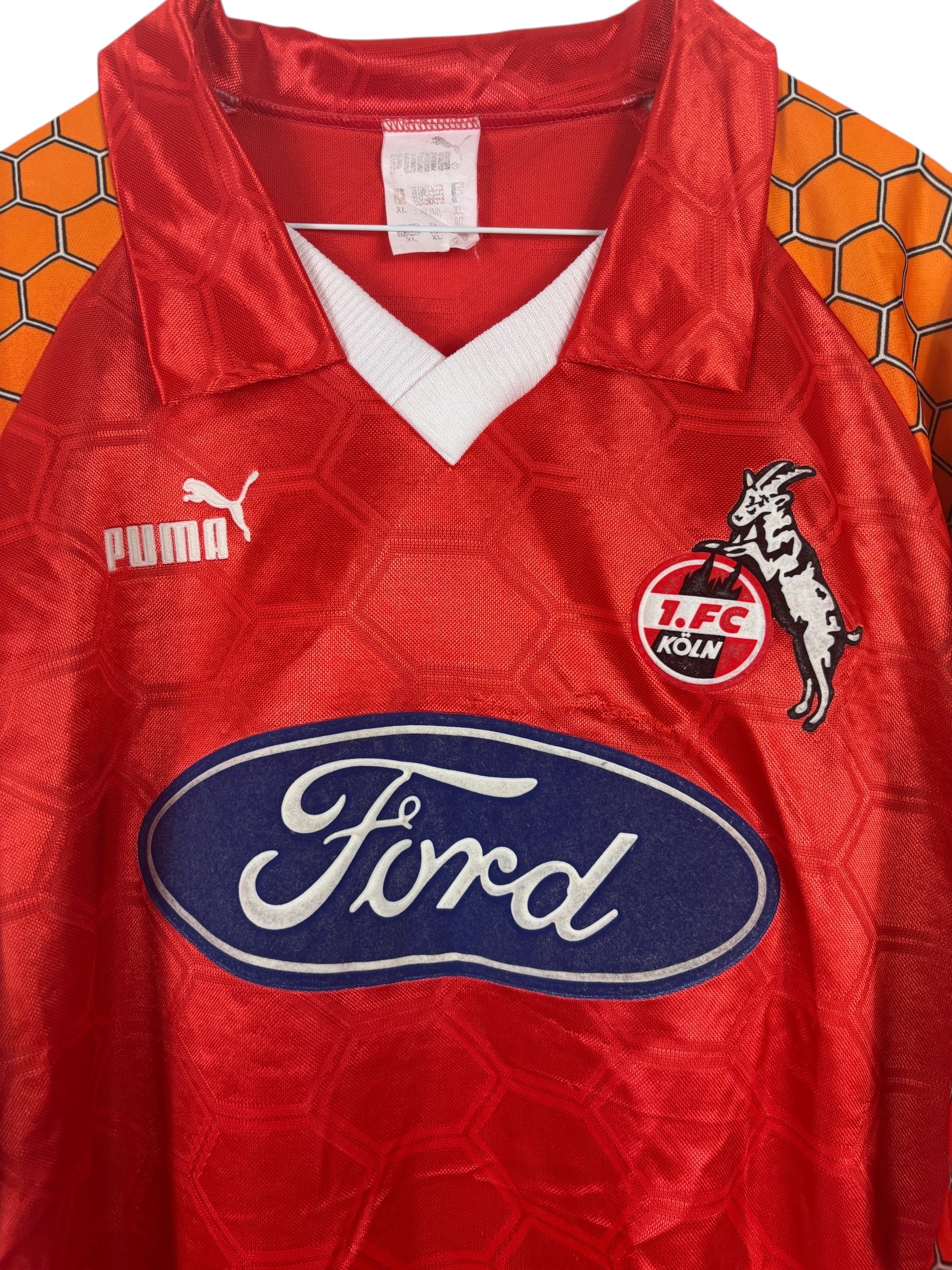 1. FC Köln Heimtrikot 1997/98 "Tretschok" - XL
