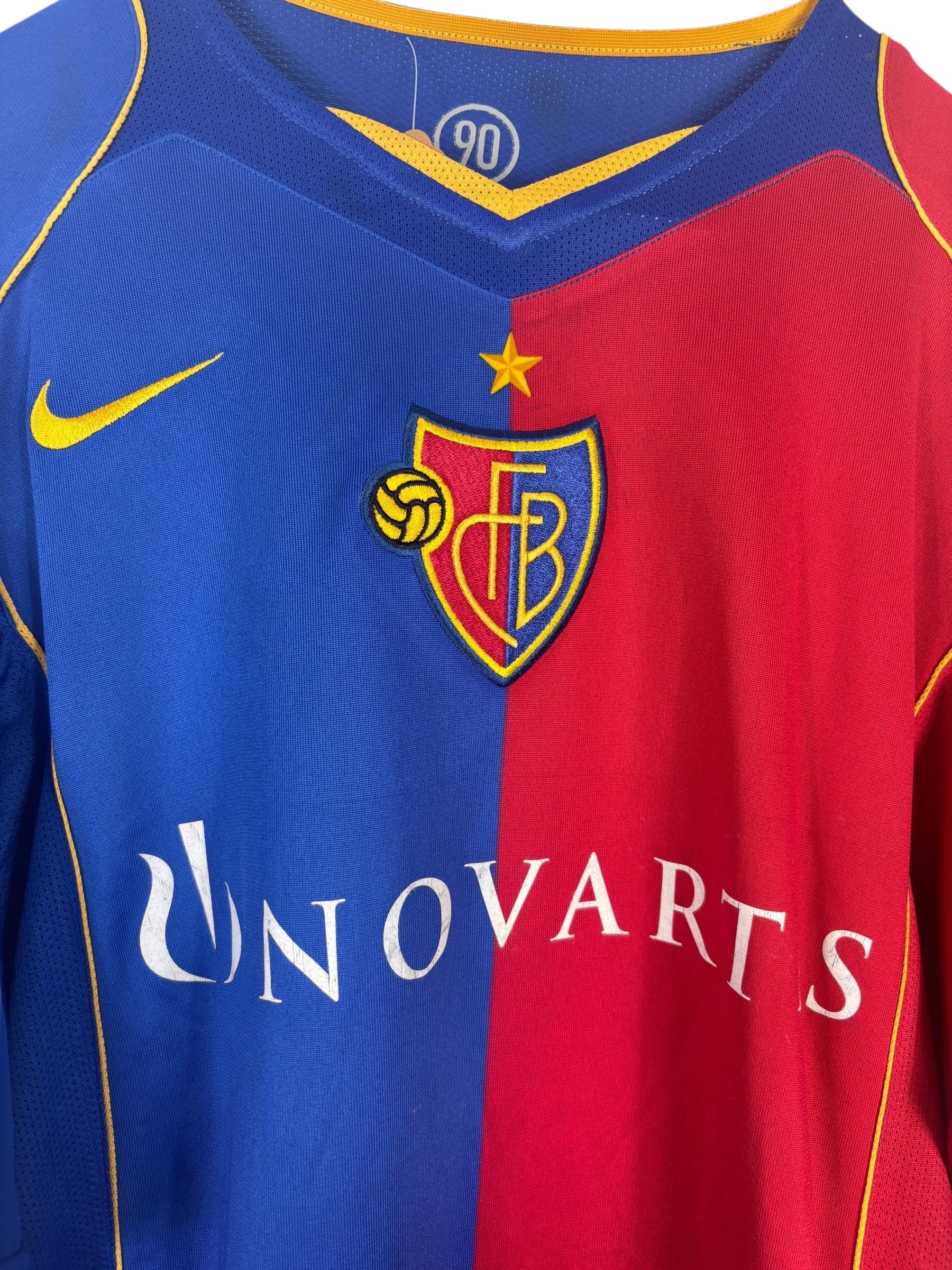 FC Basel Heimtrikot 2004/06 "Kleber" - L