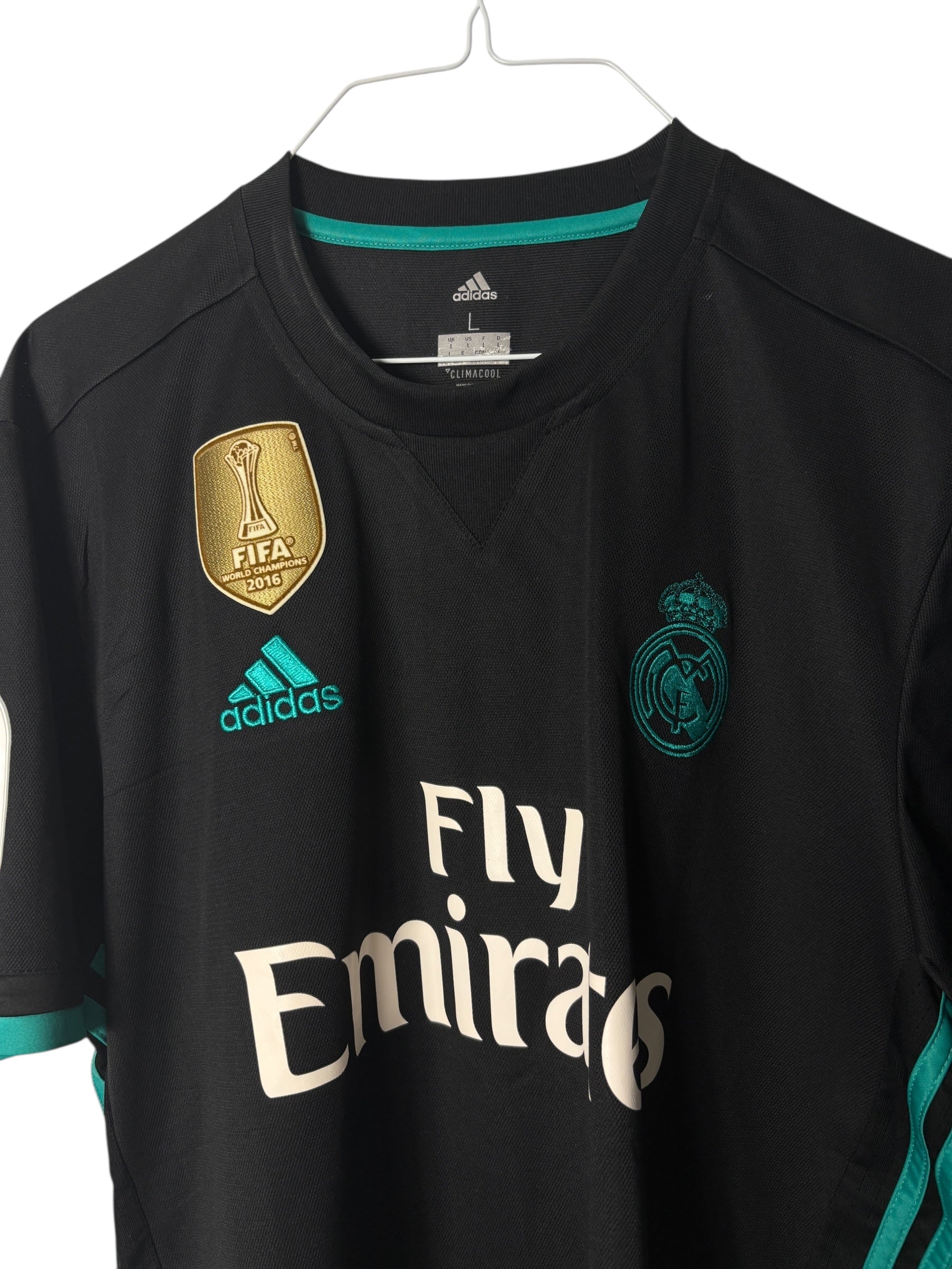 Real Madrid Auswärtstrikot 2017/18 “Sergio Ramos”- L